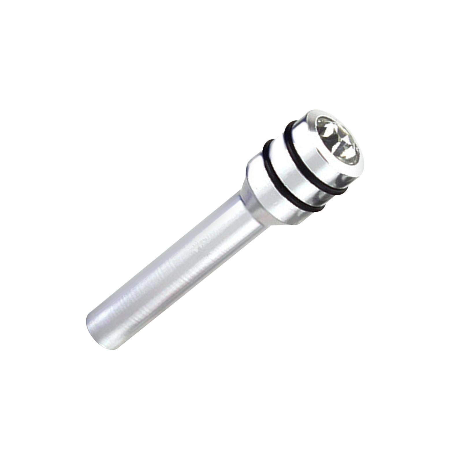 2x2Pcs Car Interior Door Lock Knob Pull Pins 49mm Door Lock Knobs Silver