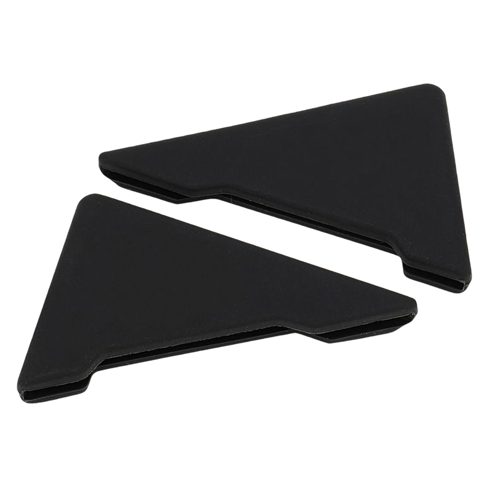 2x2x Car Door Corner Cover Anti Scratch Scratch Protector Corner Guards Black