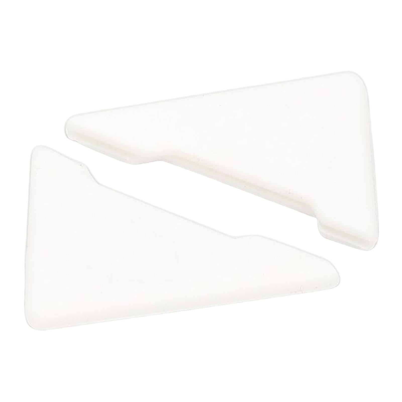 3x2x Car Door Corner Cover Anti Scratch Scratch Protector Corner Guards White