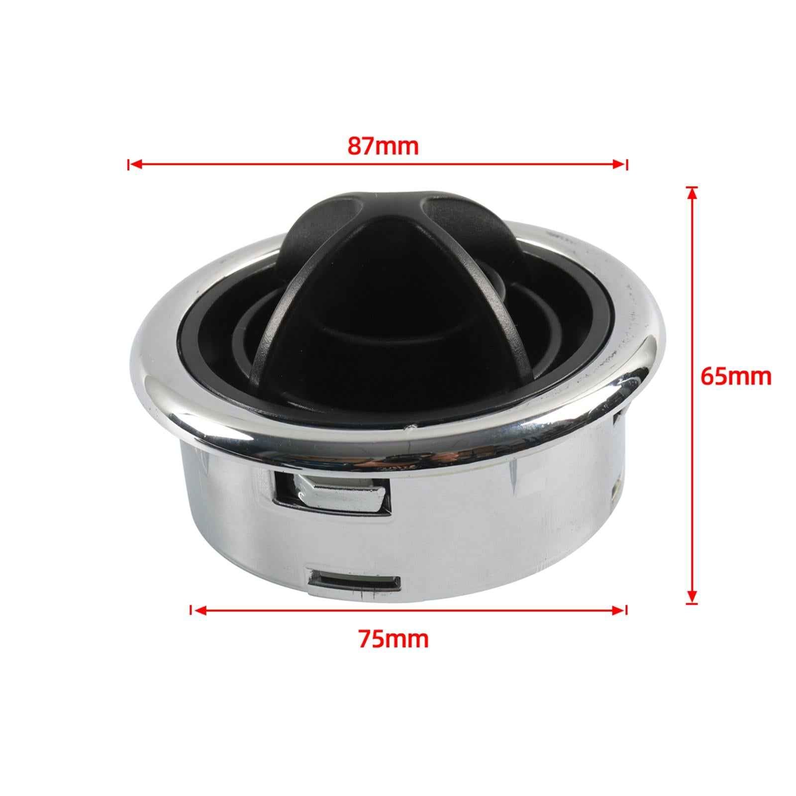 Universal Round A/C Air Outlet Vent 75mm Fit for Boat Electric Car RV