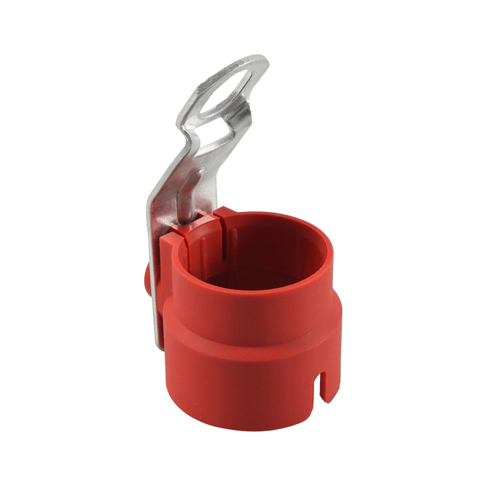 4x7 Pin /13 Pin Plug Holder Trailer Plug Connector Bracket for Trailer Red