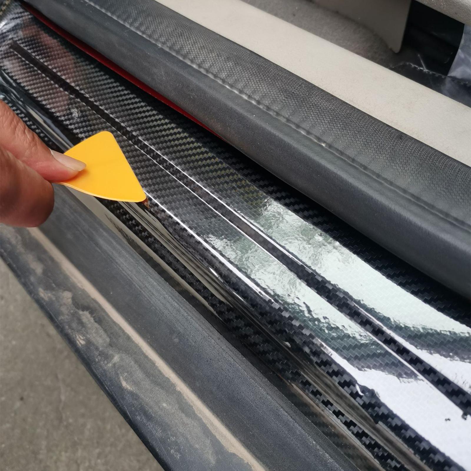 2xCar Sill Protector Tape Accessories DIY Stick Protector Strip 3cmx5m