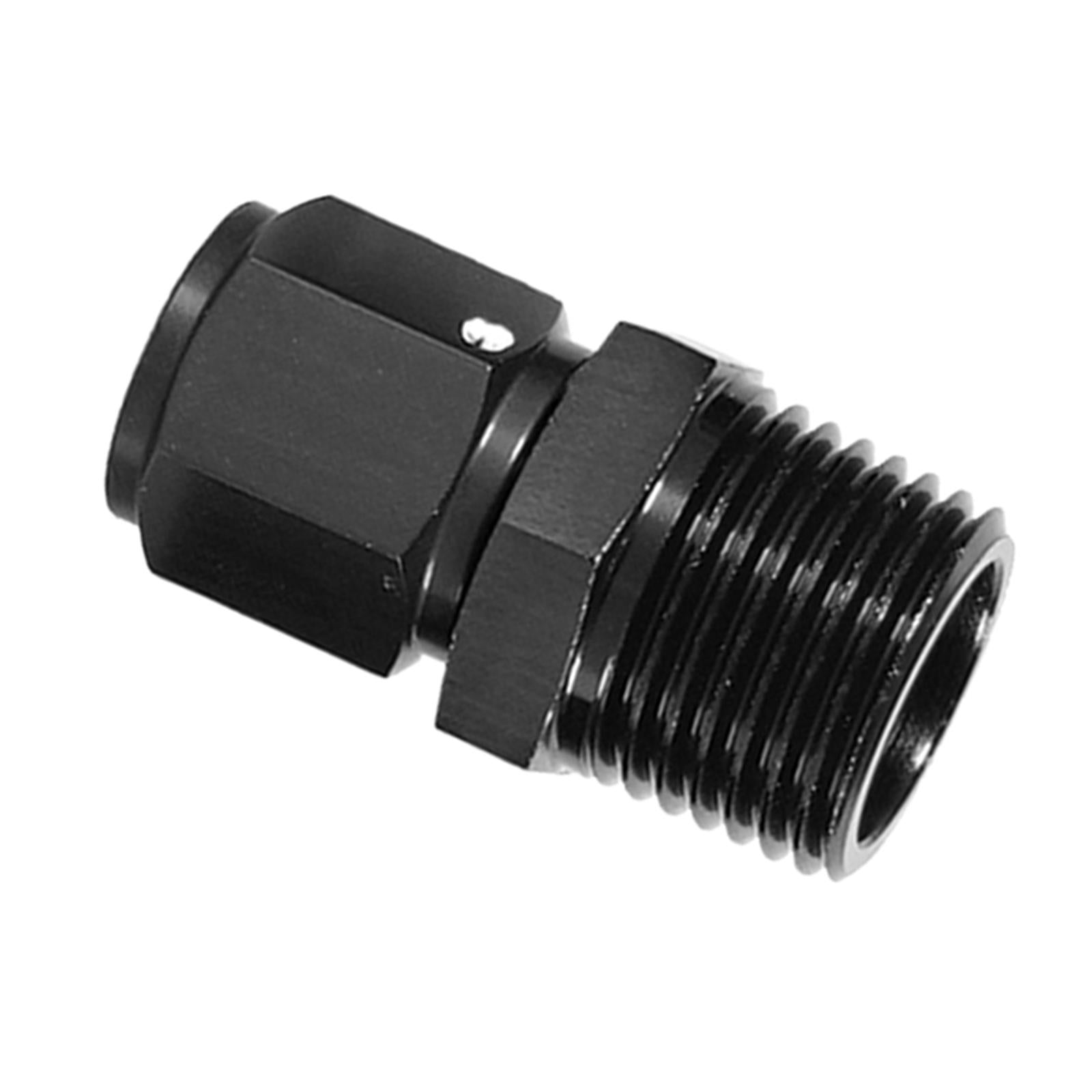 3xPipe Fitting Adapter Male to Female Accessories Replacement Durable AN6 to 1 4NPT