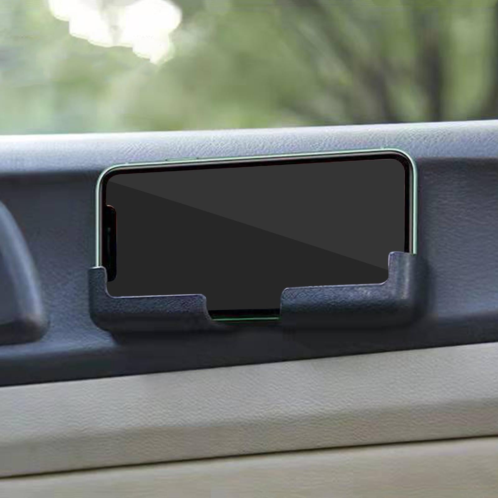 2xPack of 2 Pieces Car Universal Mobile Phone Bracket Soft Material Adjustable Black