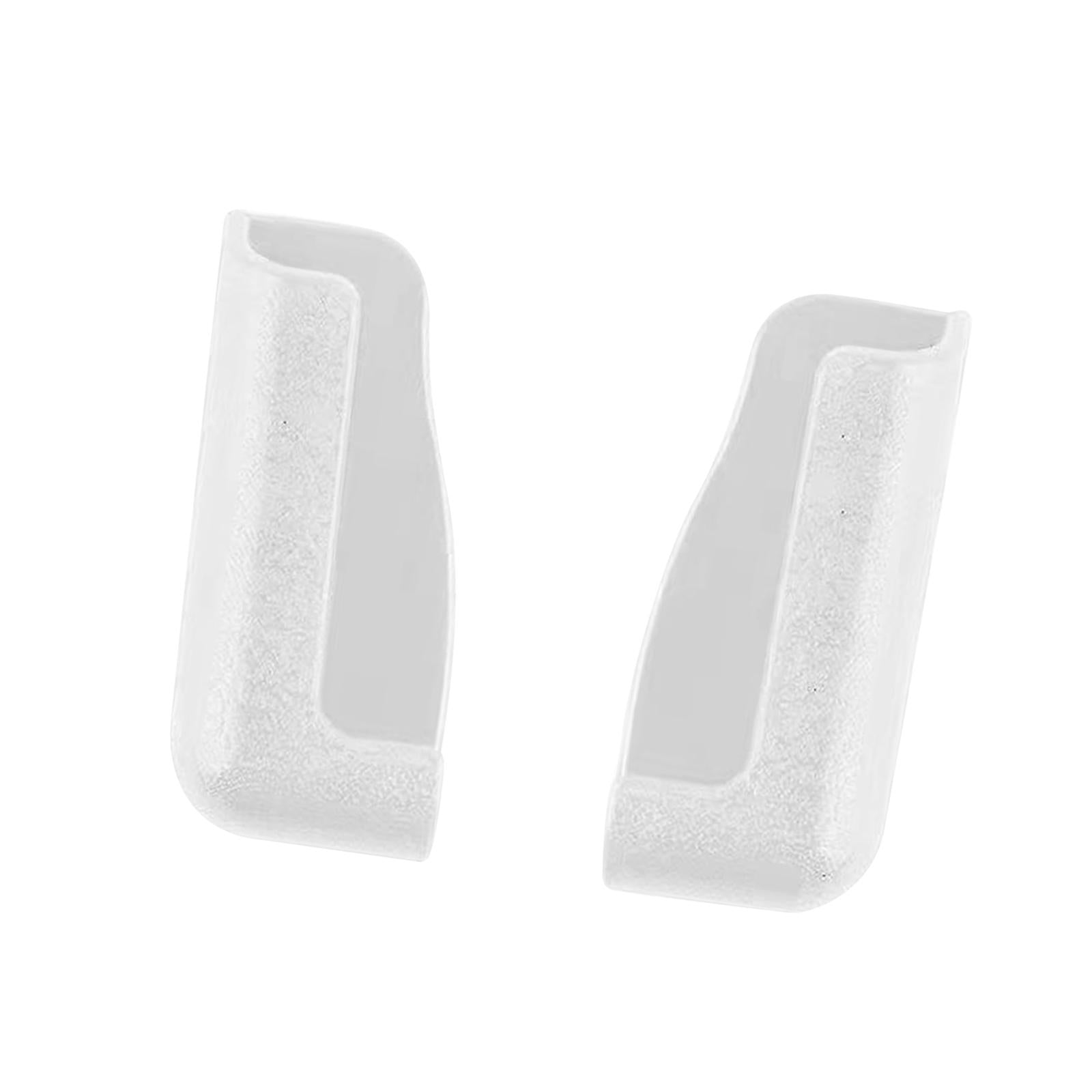 4xPack of 2 Pieces Car Universal Mobile Phone Bracket Soft Material Adjustable White