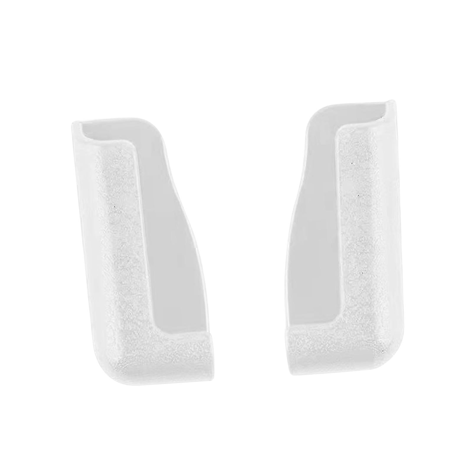 4xPack of 2 Pieces Car Universal Mobile Phone Bracket Soft Material Adjustable White