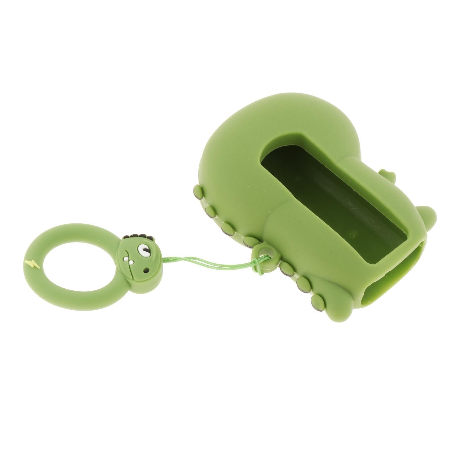 2xFlexible Car Key Fob Cover Case Car Accessory Dustproof Waterproof Cute 7.4cmx5.3cm