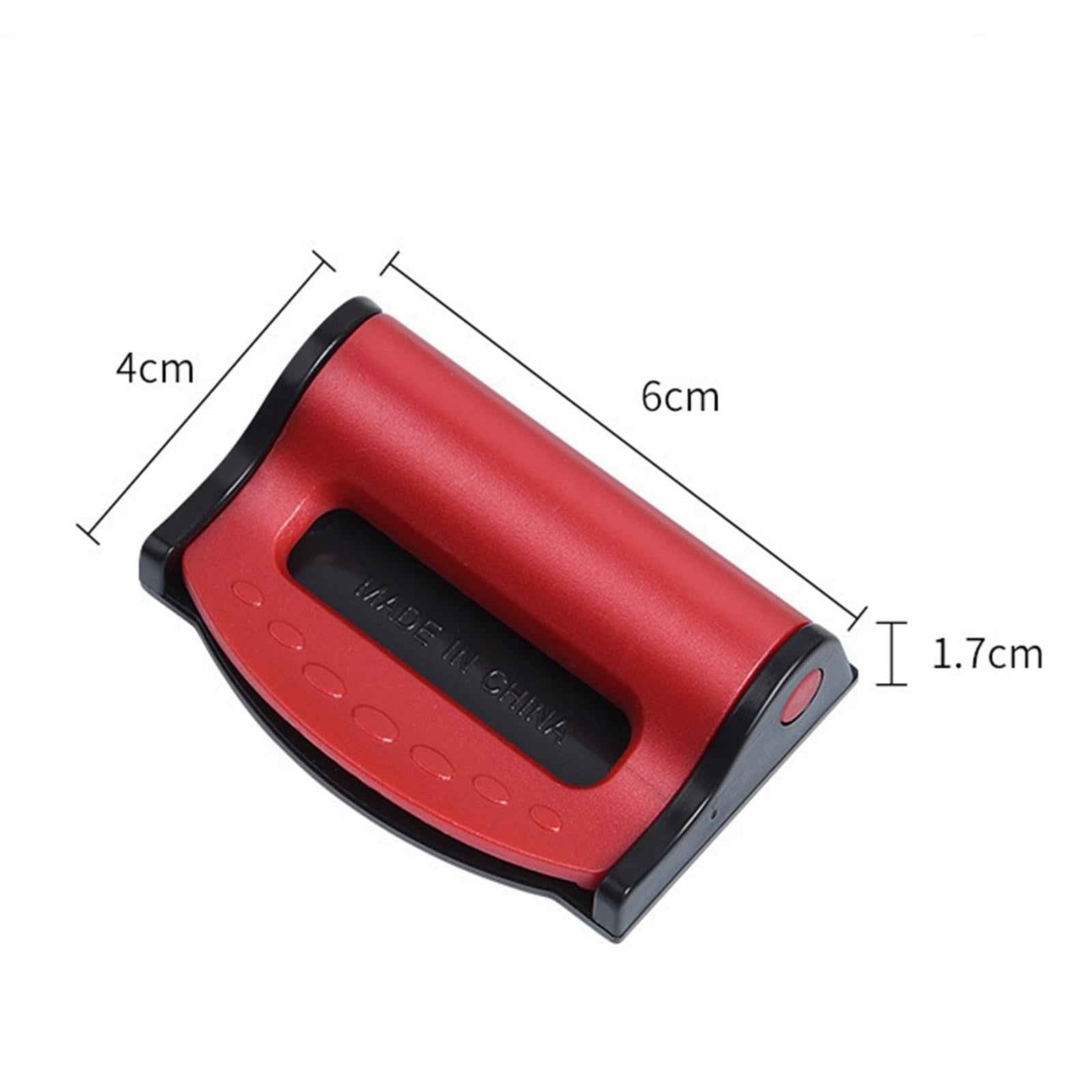 Car Automobile Seat Safety Belt Clip Stopper Adjuster Comfortable Durable Red