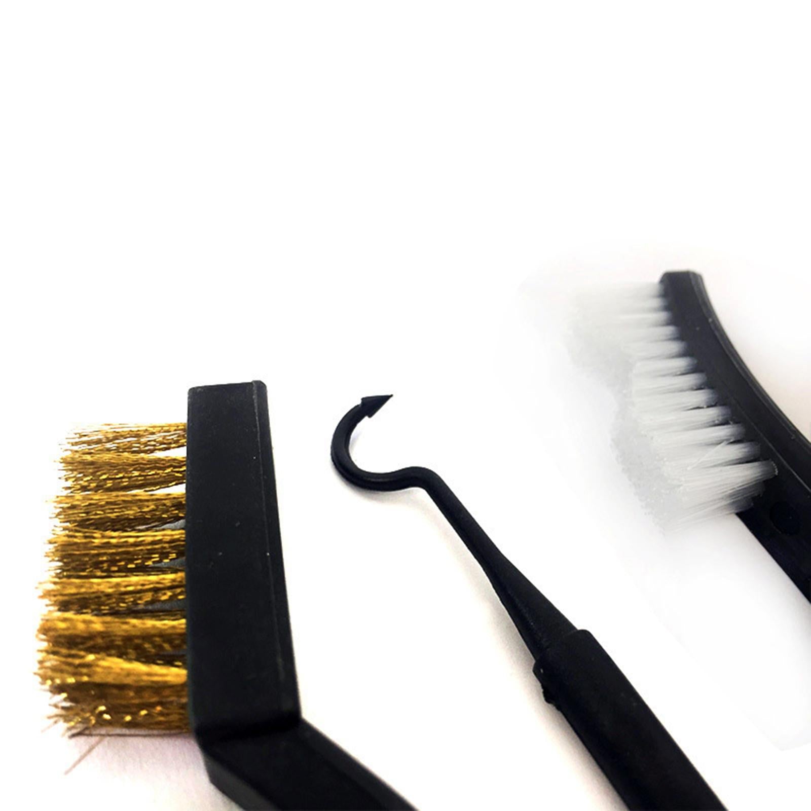 2x7 Pieces Car Detailing Cleaning Tools Wire Brushes for Automotive