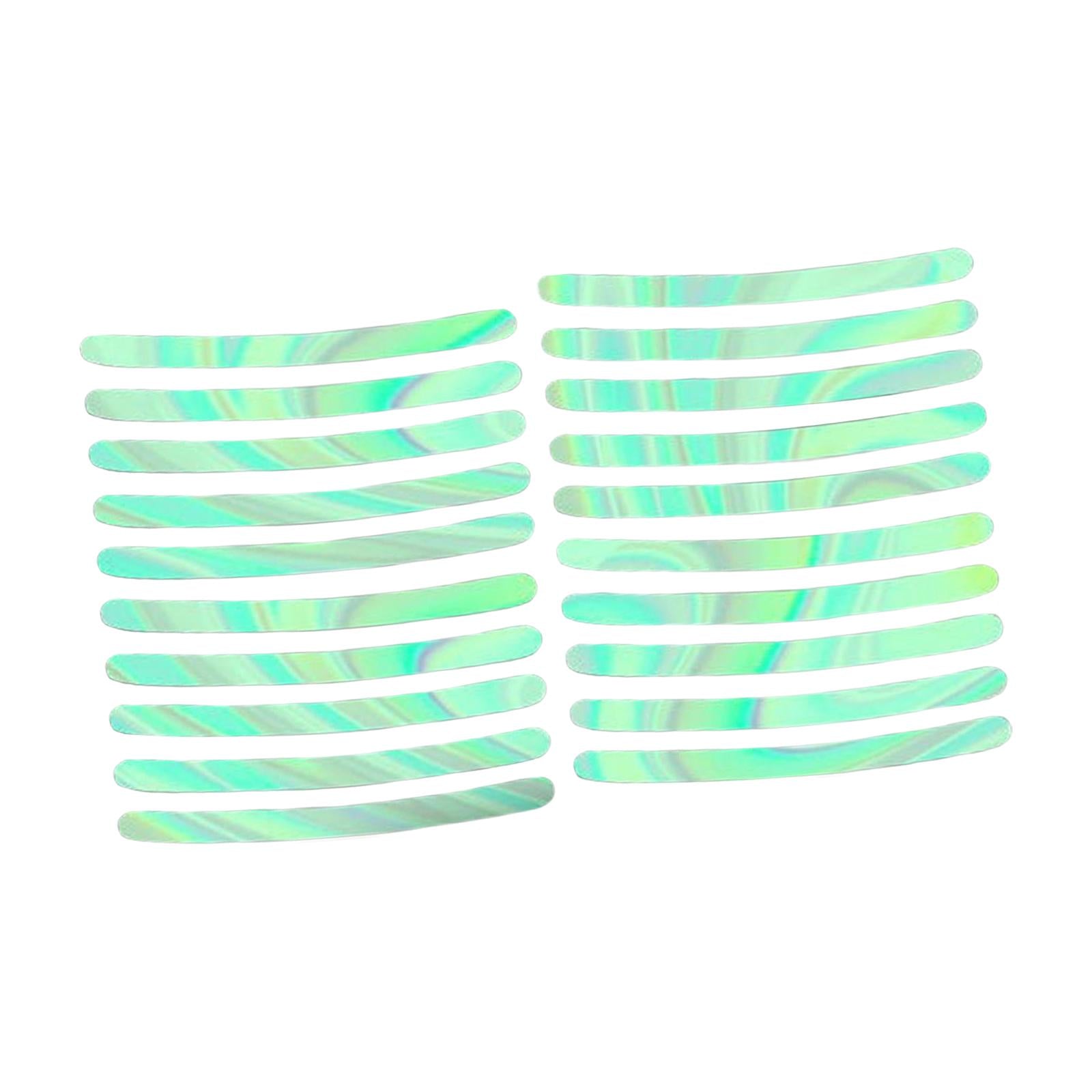 3x20Pcs Car Wheel Hub Reflective Stickers for Bicycle Night Driving