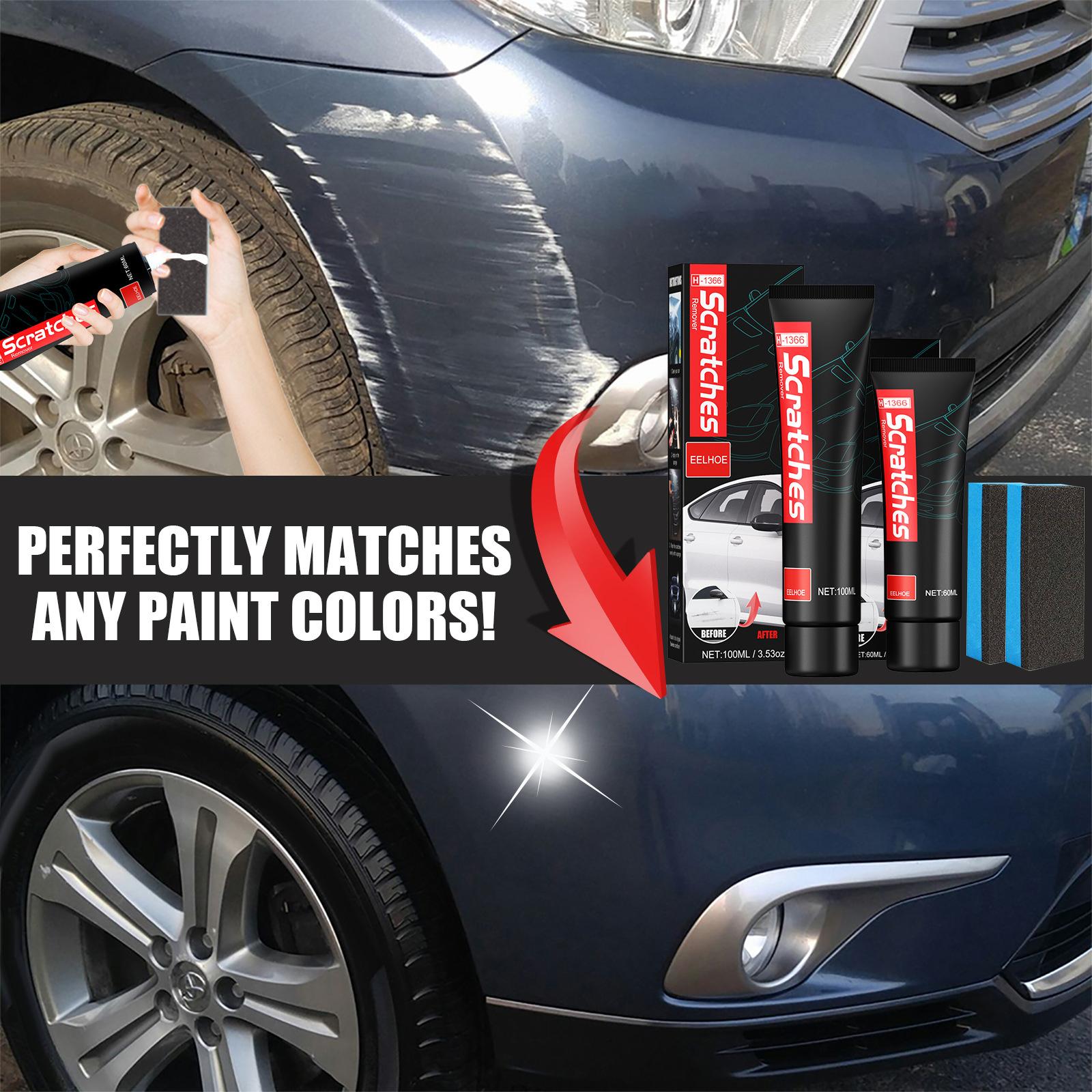 3xCar Scratch Remover Polishing Tools Repair Paint Scratches Auto Accessories 60ml