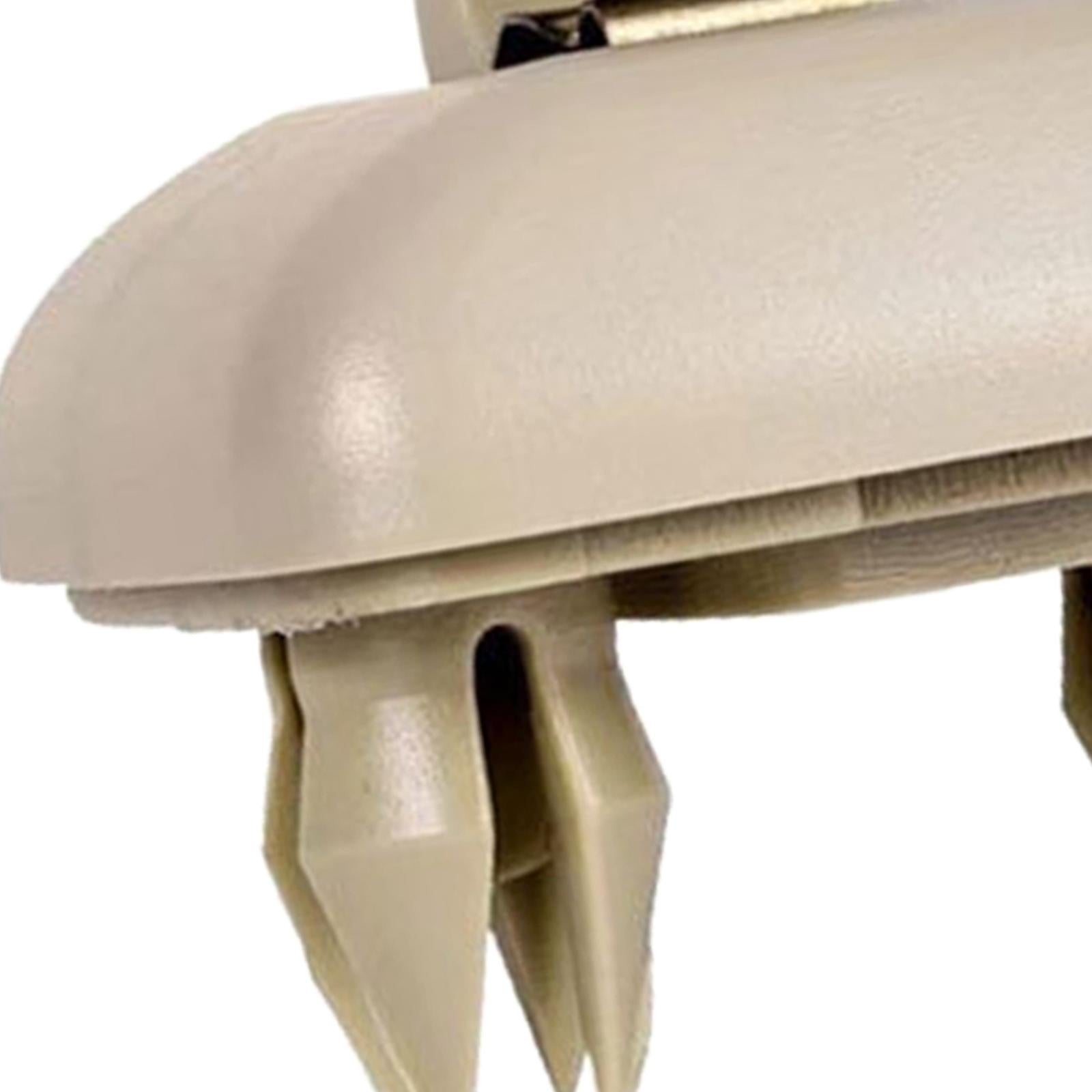 4xInterior Sun Visor Clip Hook Hanger 8U0857562A for S4 S5 A6 A7 Beige