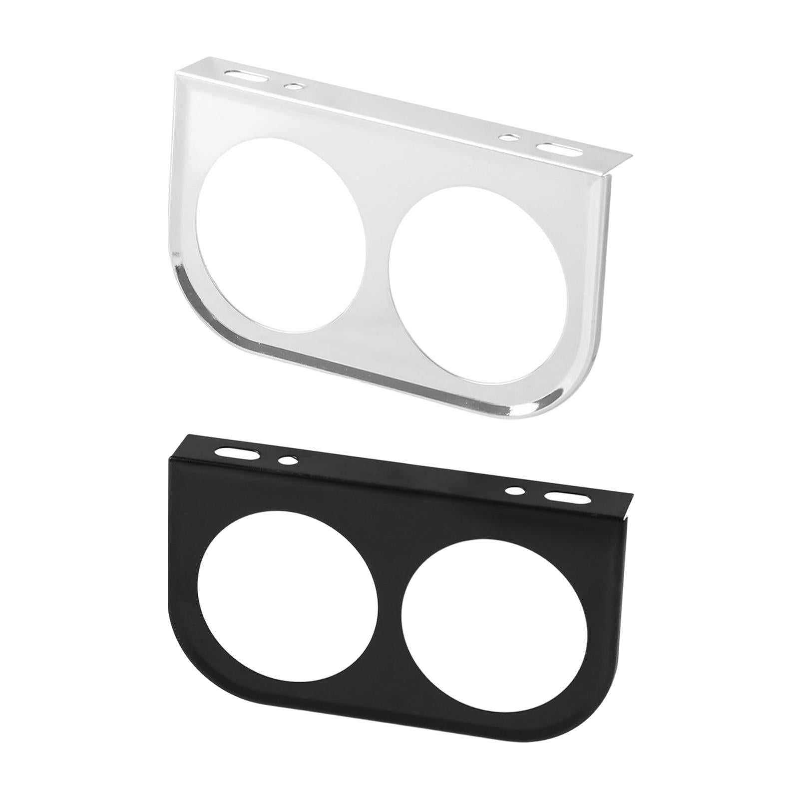 3xAuto Meter Gauge Panel Instrument Mounting Universal for Auto Meter Black
