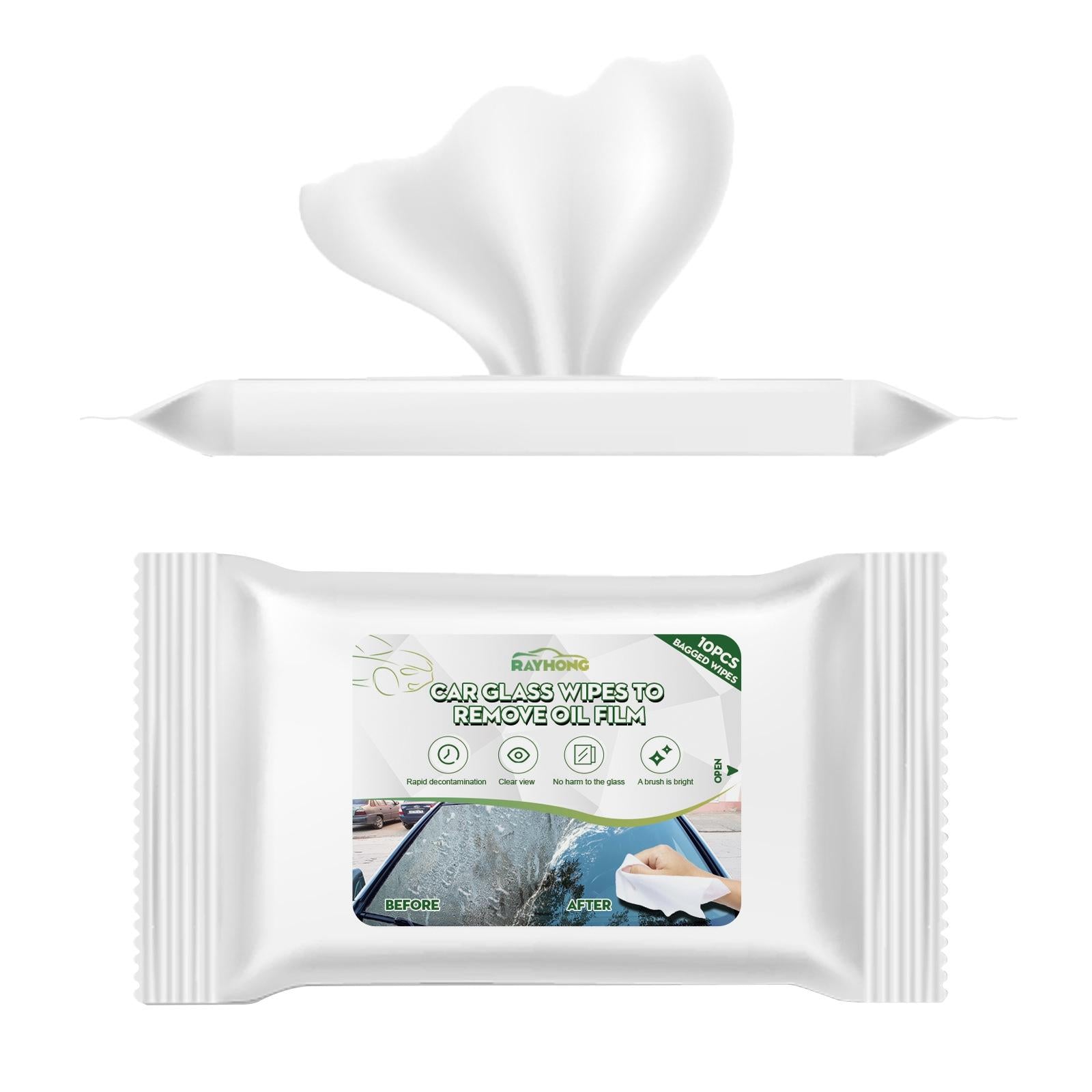 4x10x Multifunctional Cars glass Wipe for Rearview Mirror