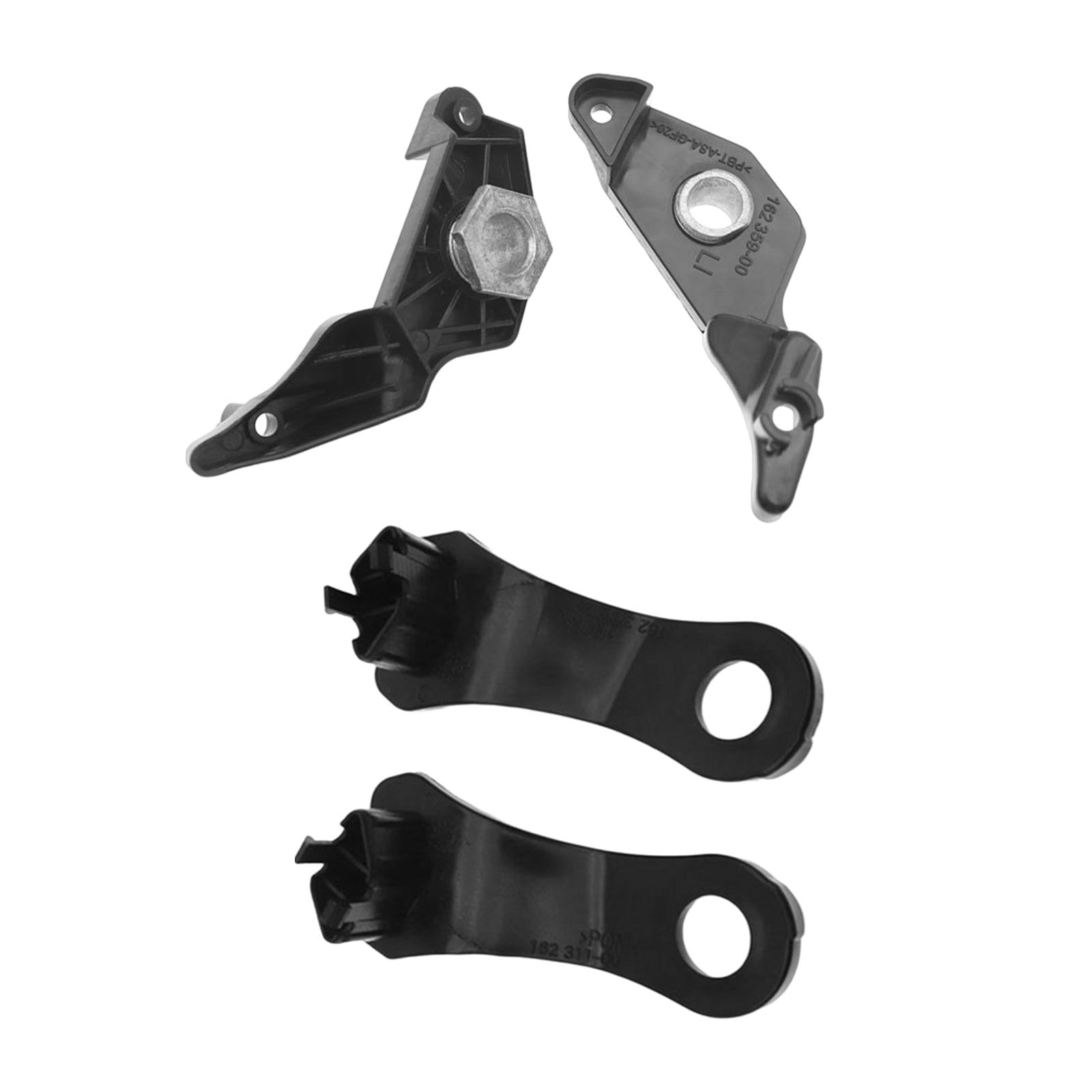 4 Pieces Auto Headlight Repair Kit Bracket Clip for BMW E60 E61 530i