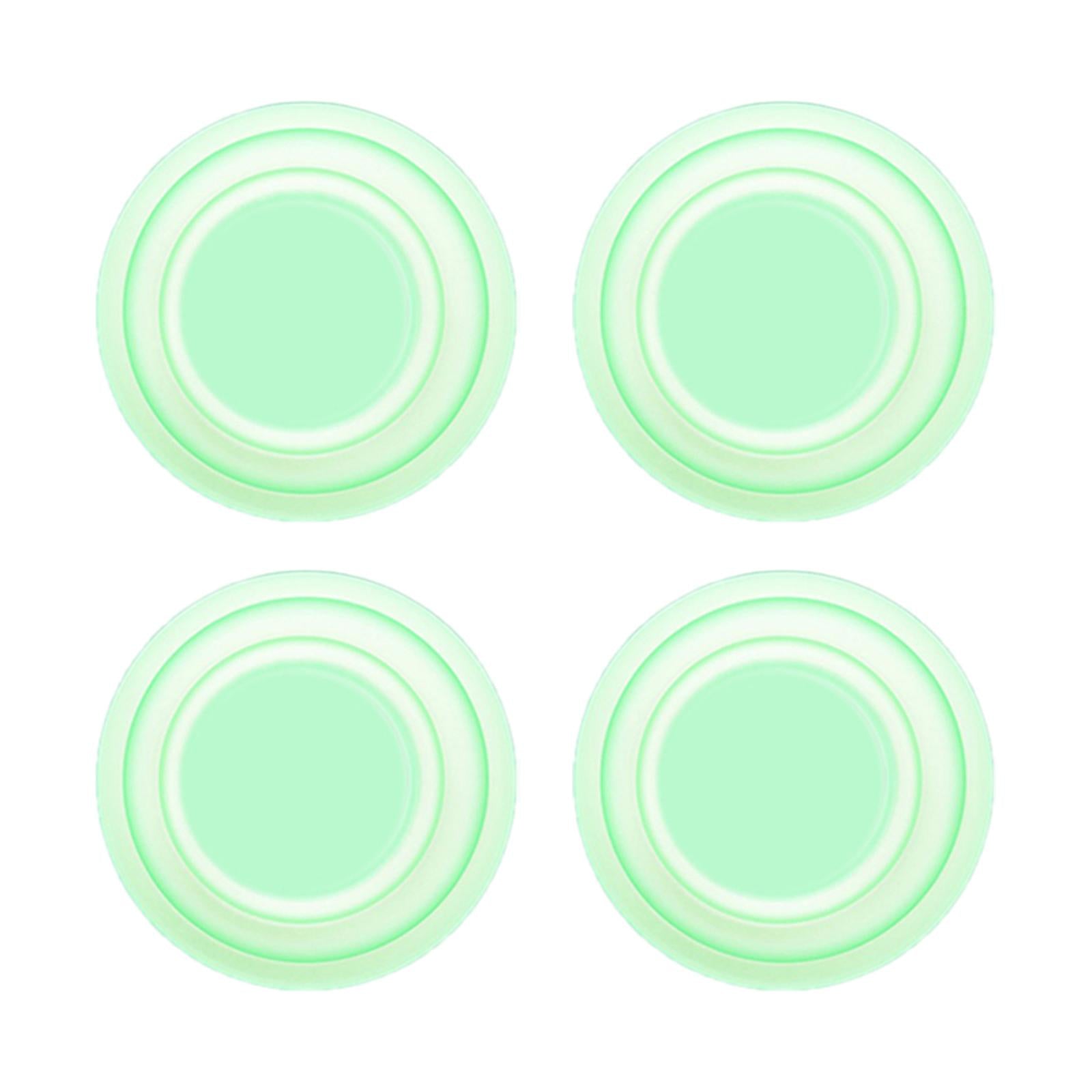 4xCar Door Absorber Cushion Gasket Decorative Buffer Bumper Cushion 4x Luminous no Sign