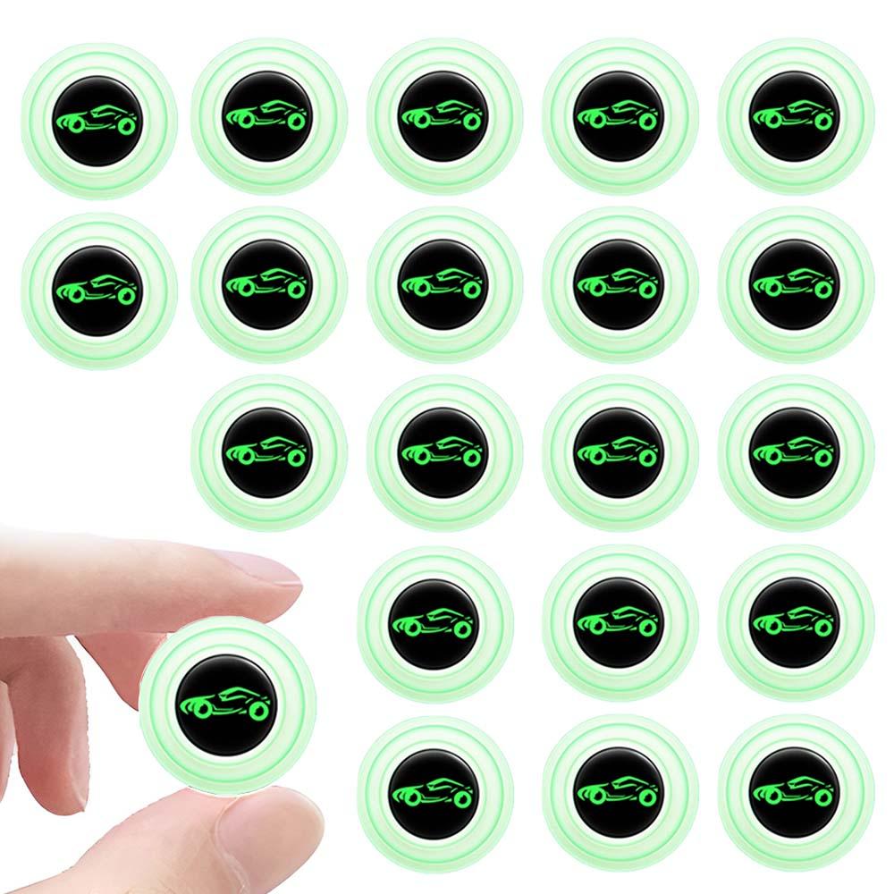 3x20Pcs Car Door Anti Collision Gasket Decoration Accessory for Truck SUV With sign