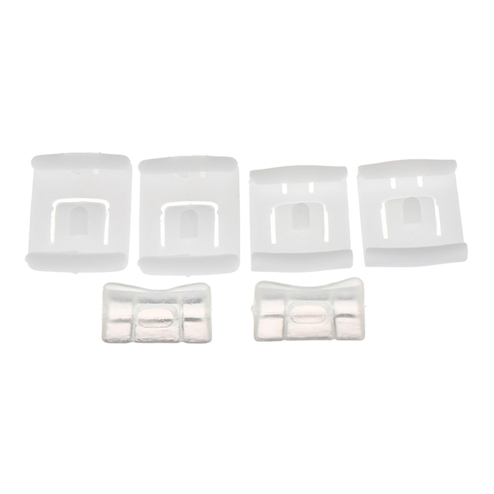 2xCar 6Pcs Seat Slider Guide Replacement Kit 435881203A for Accessory