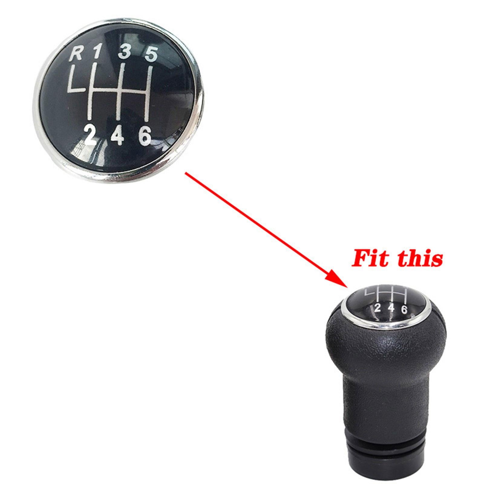 2xGear Shift Knob Lever Cover Shift Knob Trim for Volkswagen Passat
