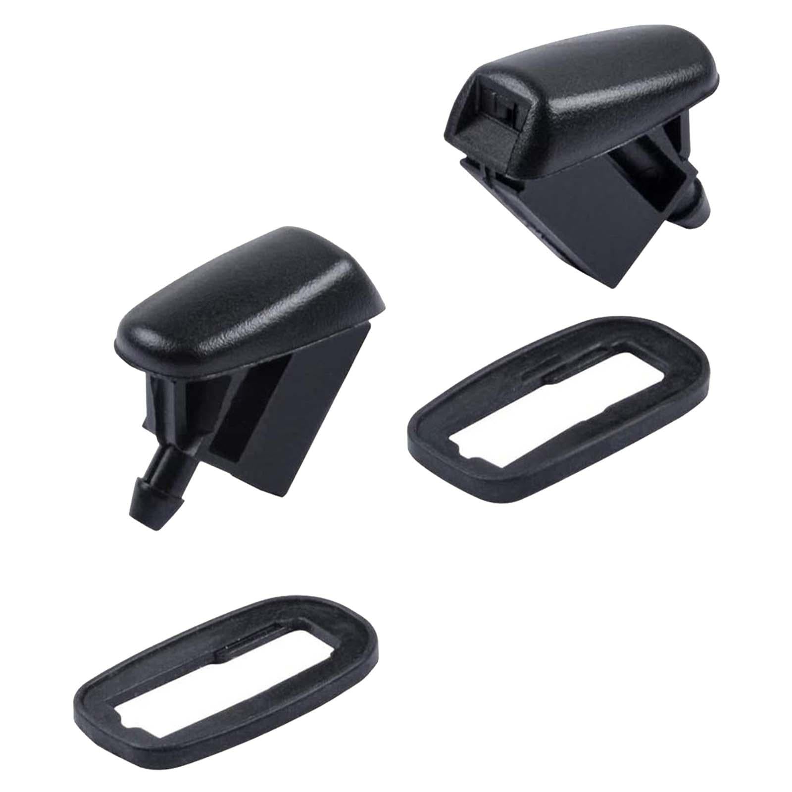 3x2Pcs Front Windshield Washer Nozzles for Ford Focus MK2 MK3 Fiesta