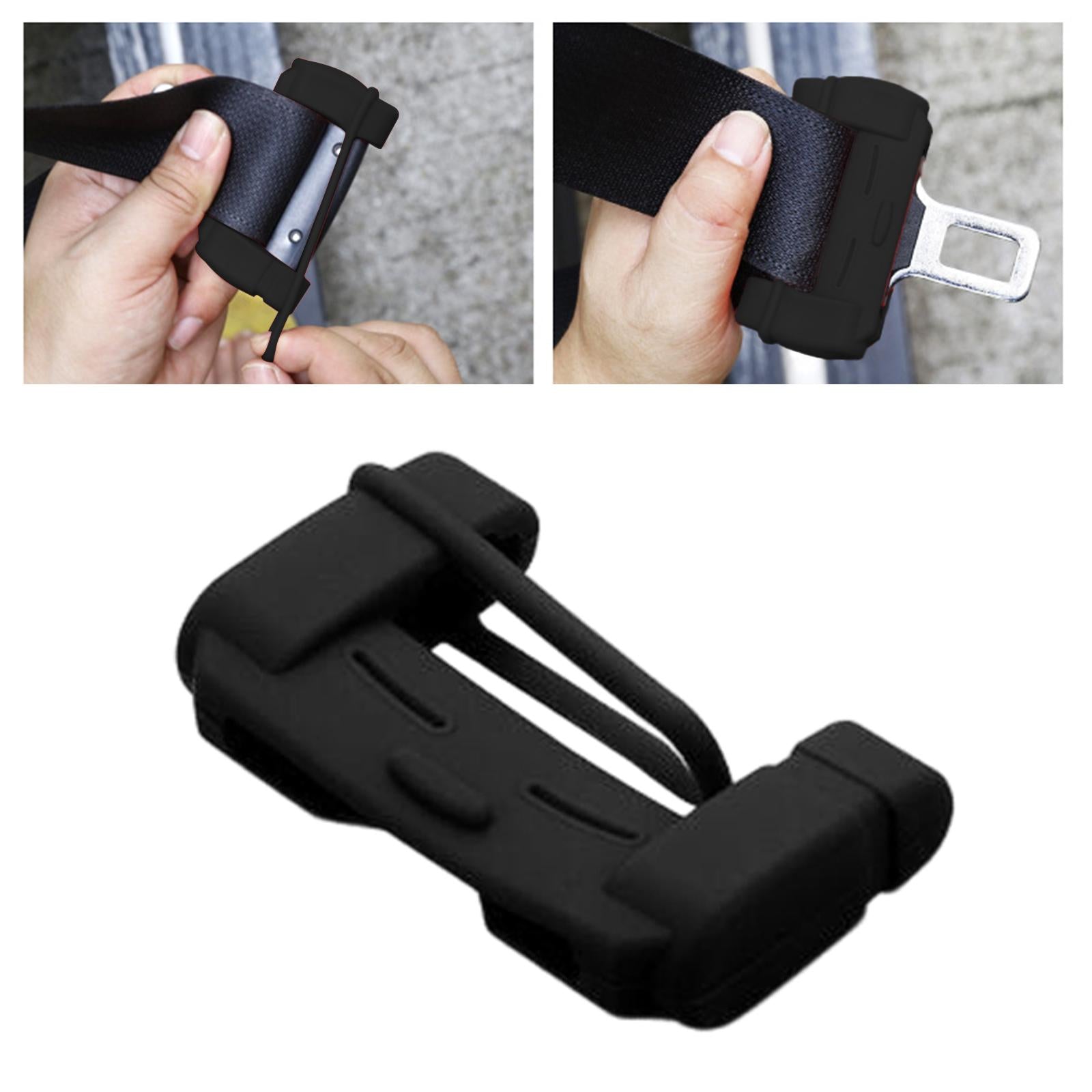 3xCar Seat Belt Buckle Cover for Byd Atto 3 Replaces Interior Accessory Black