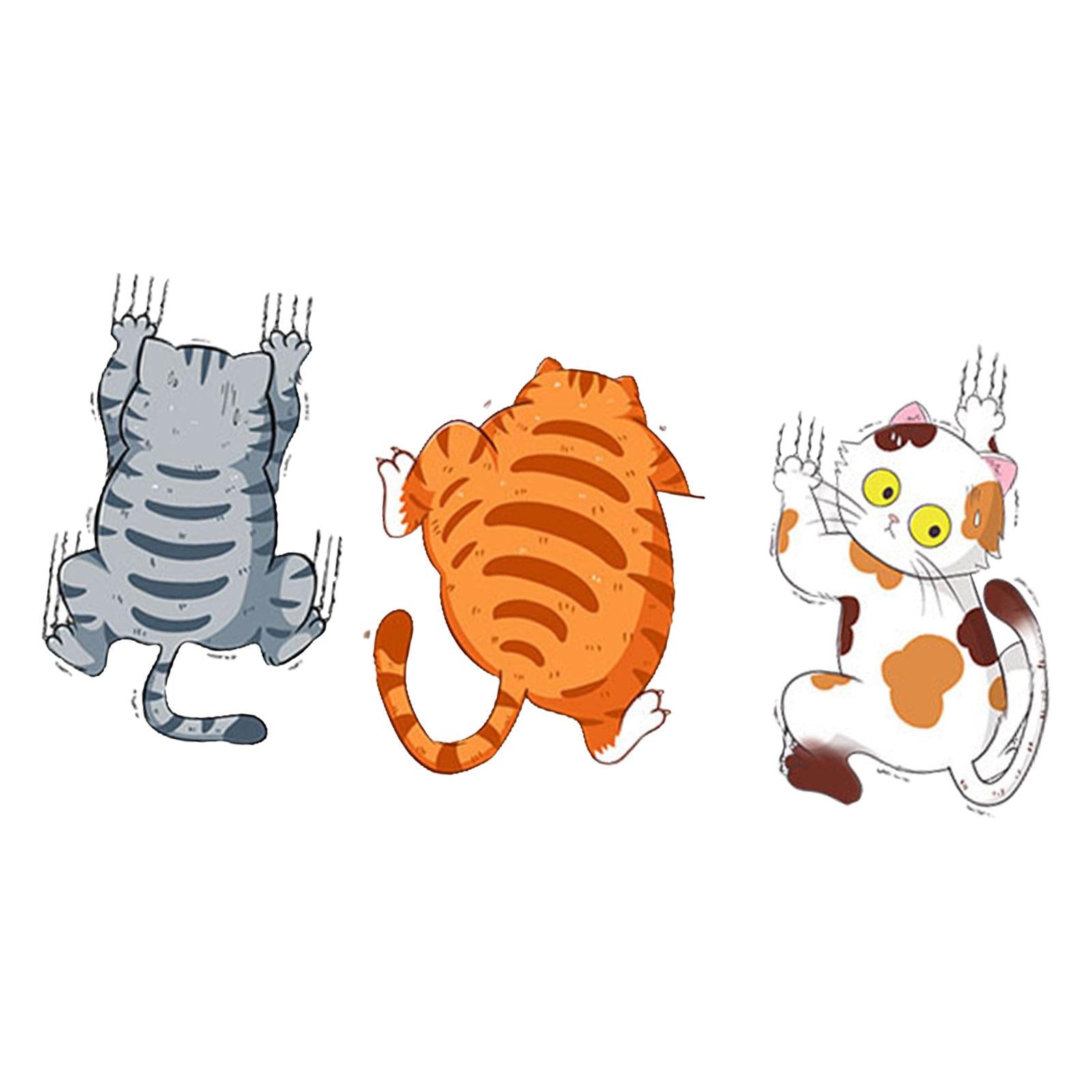 3x3x Funny Cat Sticker for car Decal Bumper Stickers for cars