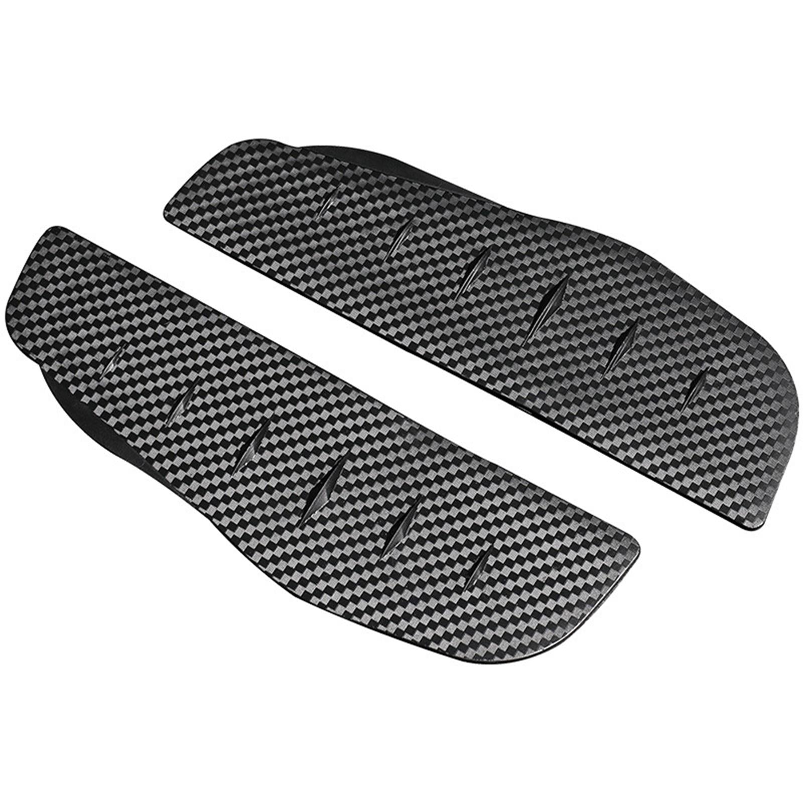 3xCar Rear View Side Mirror Rain Eyebrow Mirror Cover Visor Guard for Car