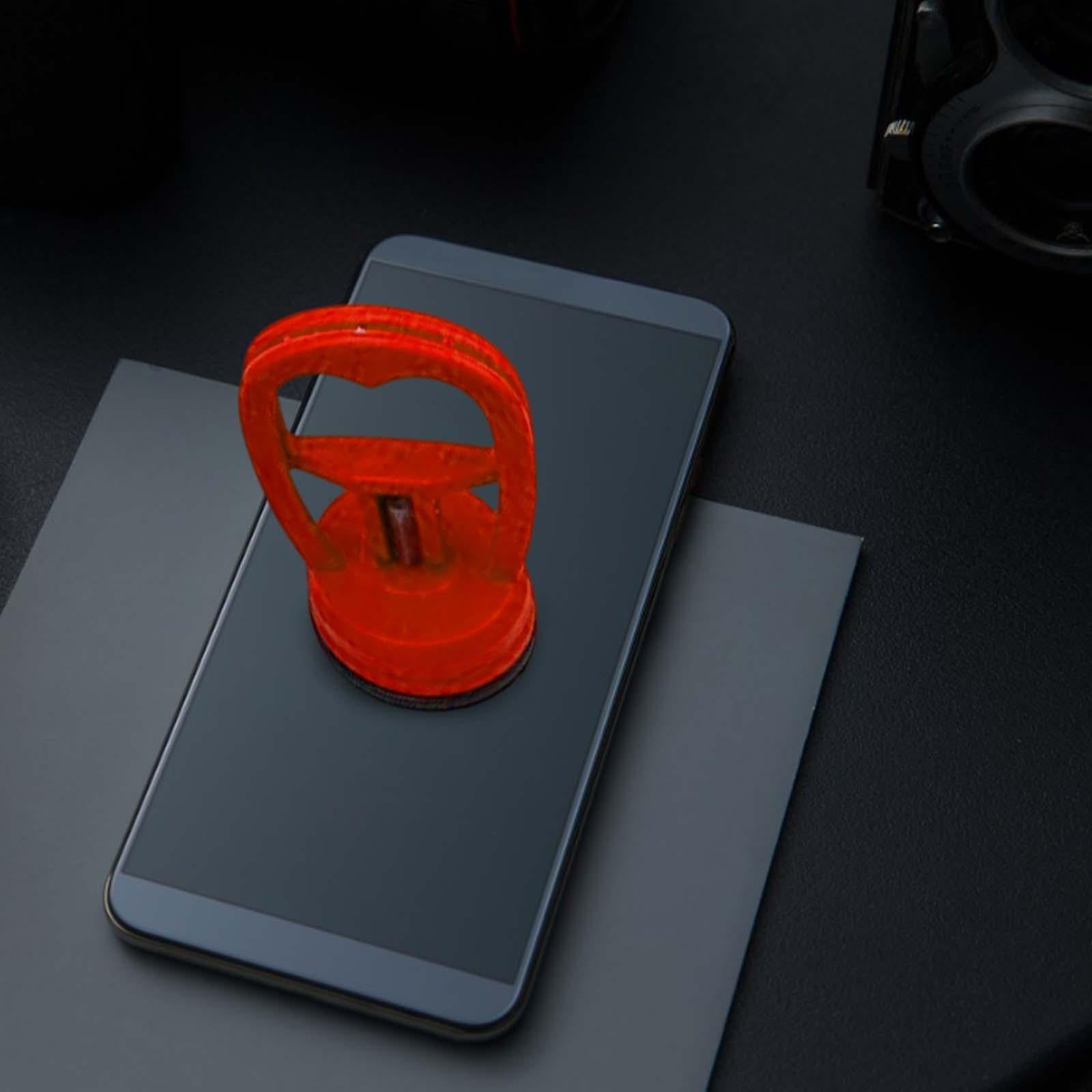 2xSuction Cup Dent Puller Powerful Handle Lifter for Car Body Dent Mirror Red
