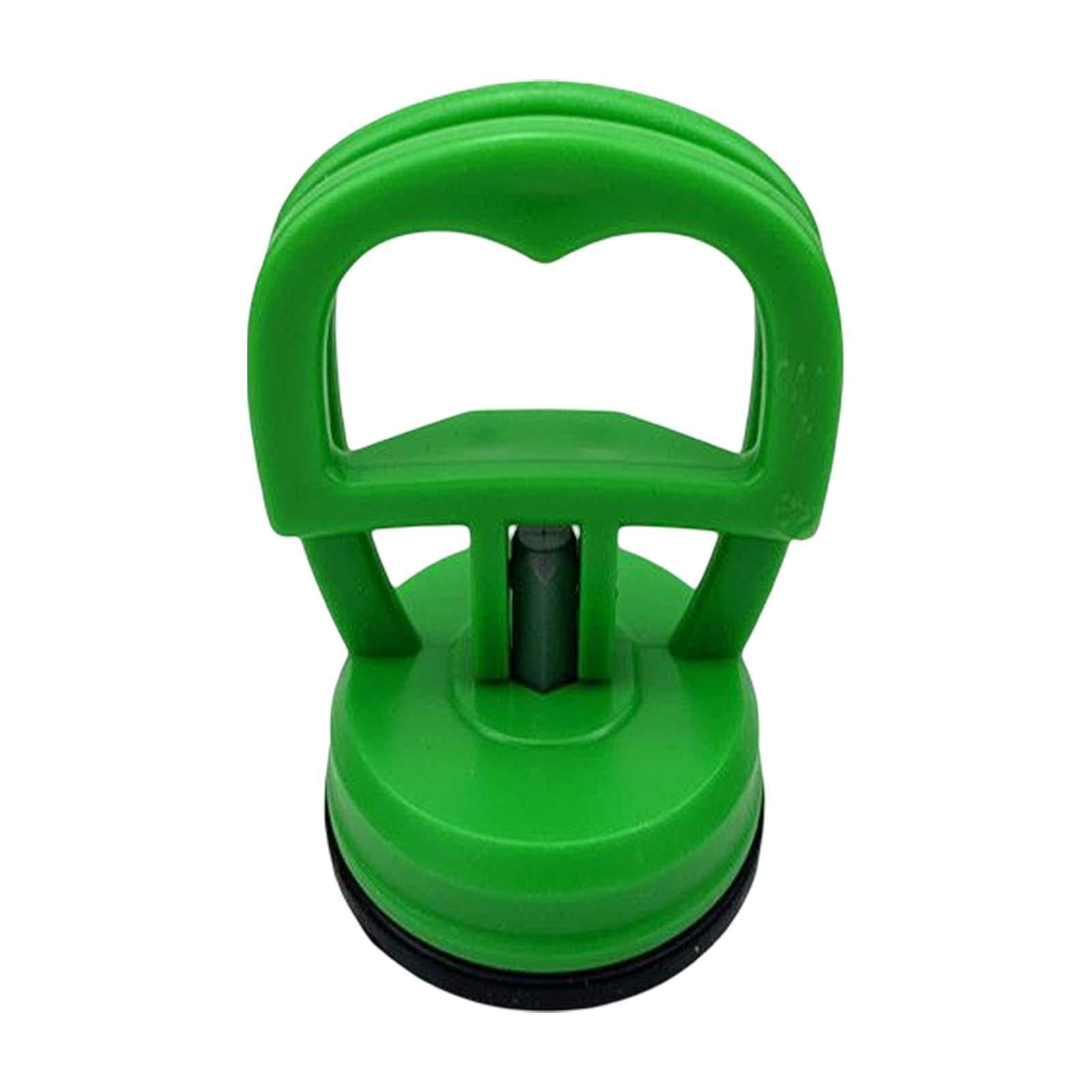 2xSuction Cup Dent Puller Powerful Handle Lifter for Car Body Dent Mirror Green