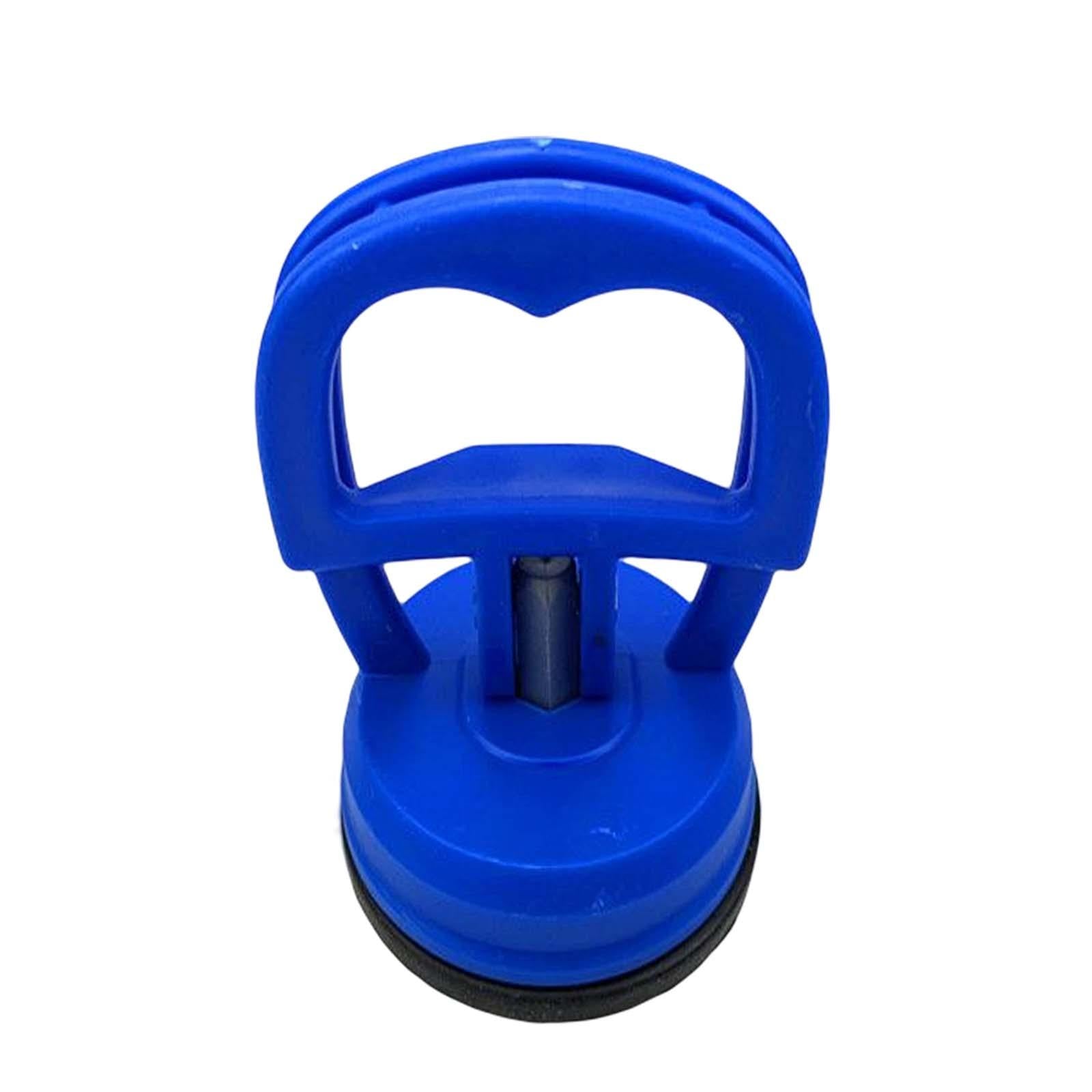 3xSuction Cup Dent Puller Powerful Handle Lifter for Car Body Dent Mirror Blue OPP Bag
