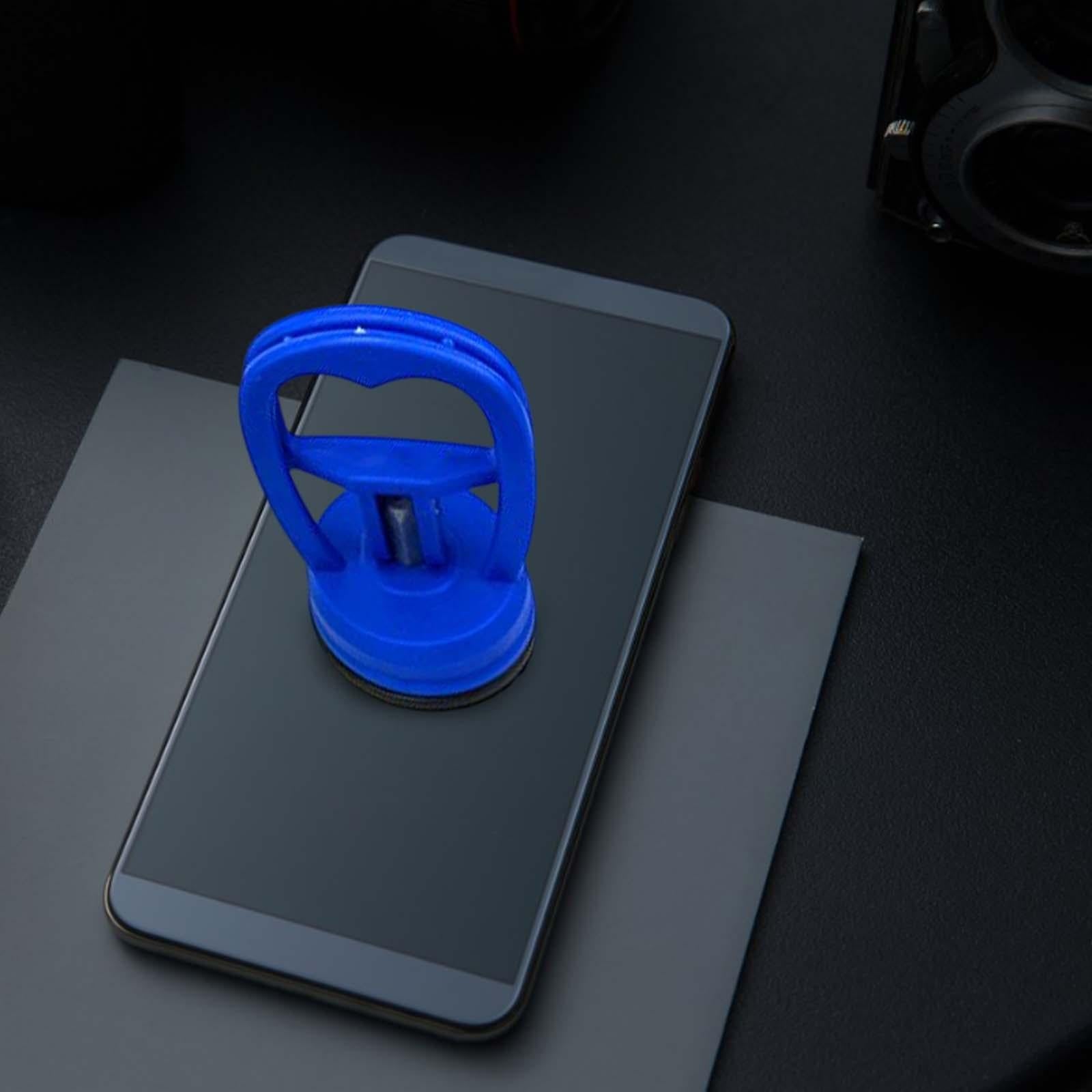 4xSuction Cup Dent Puller Powerful Handle Lifter for Car Body Dent Mirror Blue OPP Bag