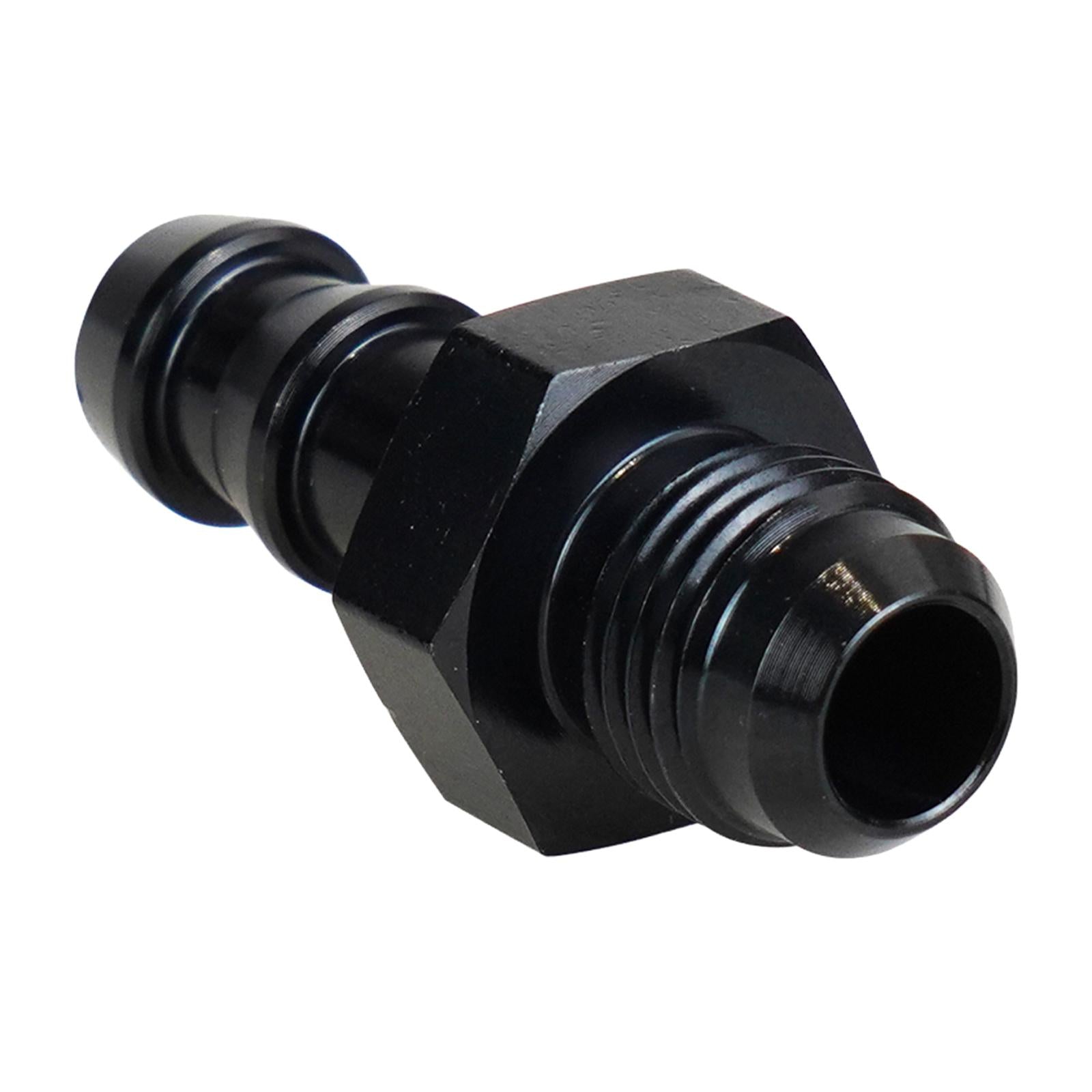 4x6AN to 3/8 Fuel Line Hose Fitting 6AN Male to 3/8in Push on Barbed Connector