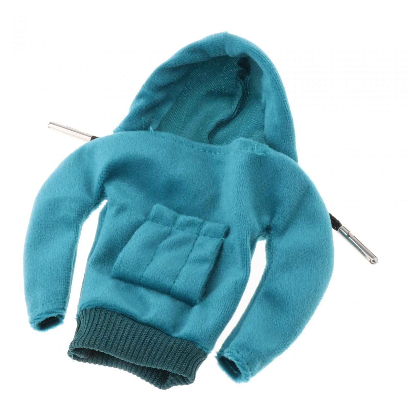 Automotive Gear Shift Knob Cover Funny Hoodie Cool Shifter Knob Hoodie Cover Blue