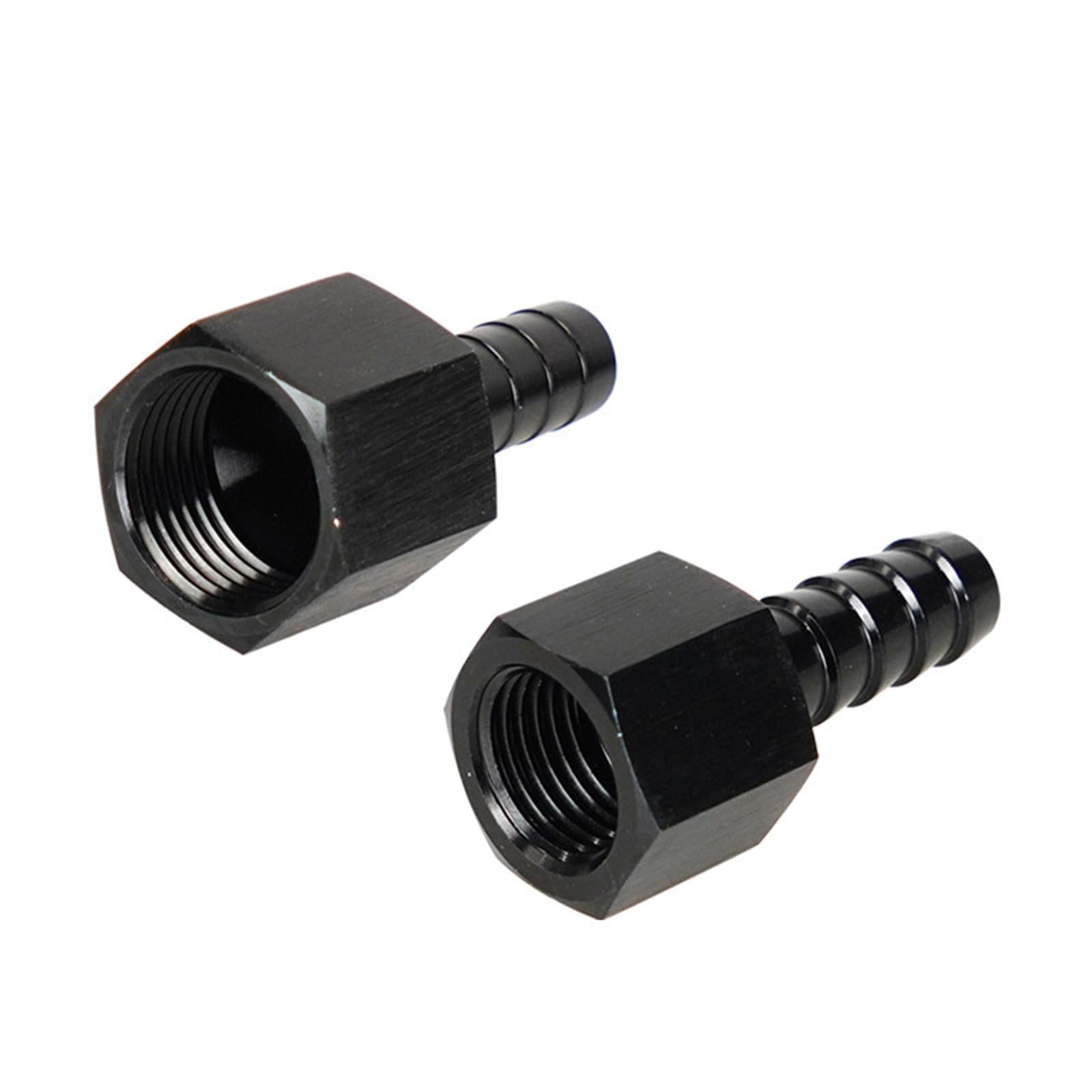 3x6AN to 3/8 Fuel Line Hose Fitting 6AN to 3/8in Push on Barb Pipe Connector AN6