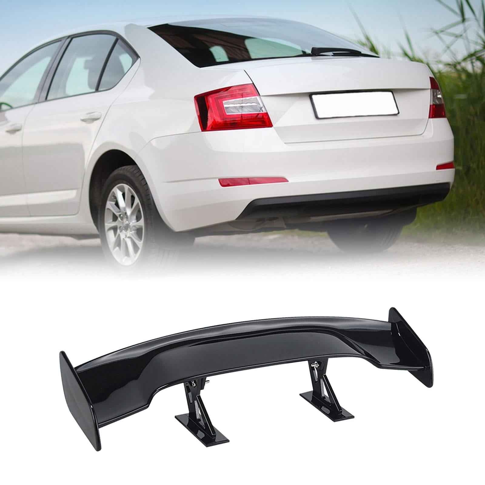Universal Car Mini Spoiler Wing for All Cars Easy Installation Car Tail Wing Black