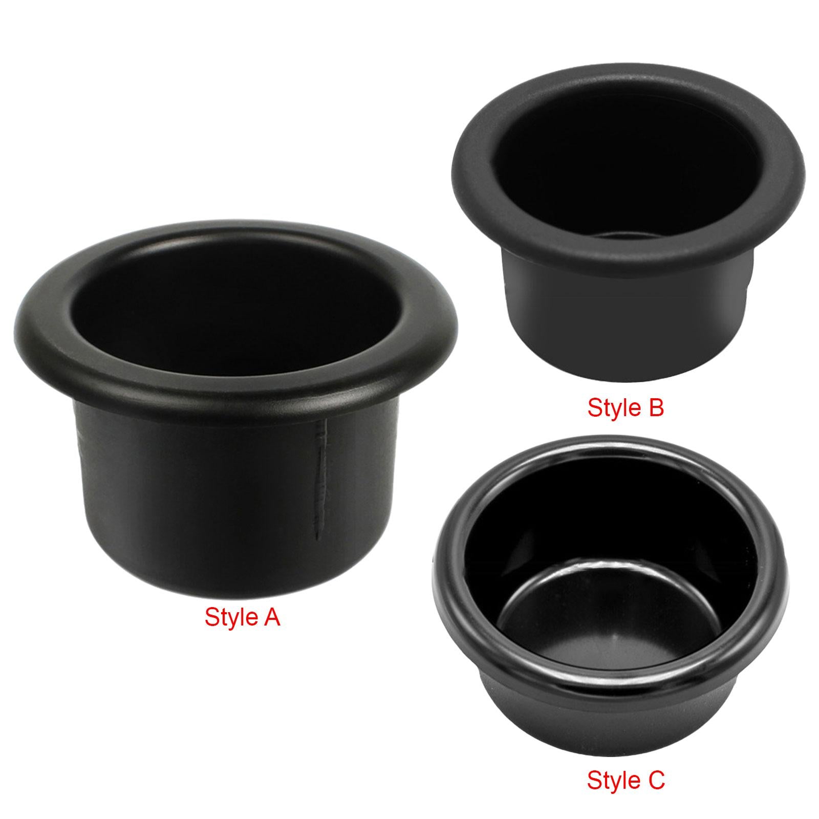4xCup Holder Insert Washable Stable Recessed Drop in Cup for Car RV Couch Style A