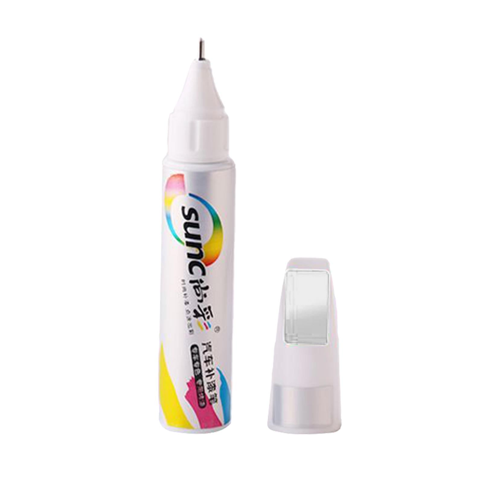 4xCar Touch up Paint Pen Quick Drying 12ml Car Scratch Repair Pen for Byd White