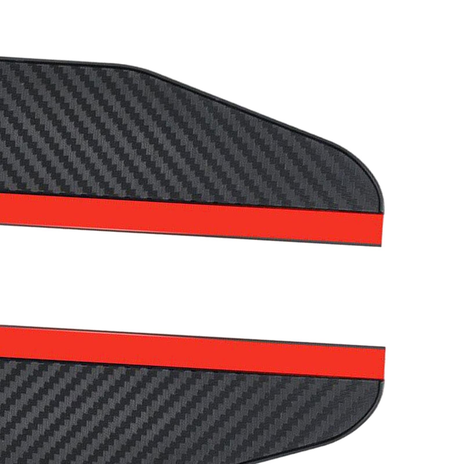 5xMirror Cover Visor Guard Accessory Professional Car Side Mirror Rain Guard