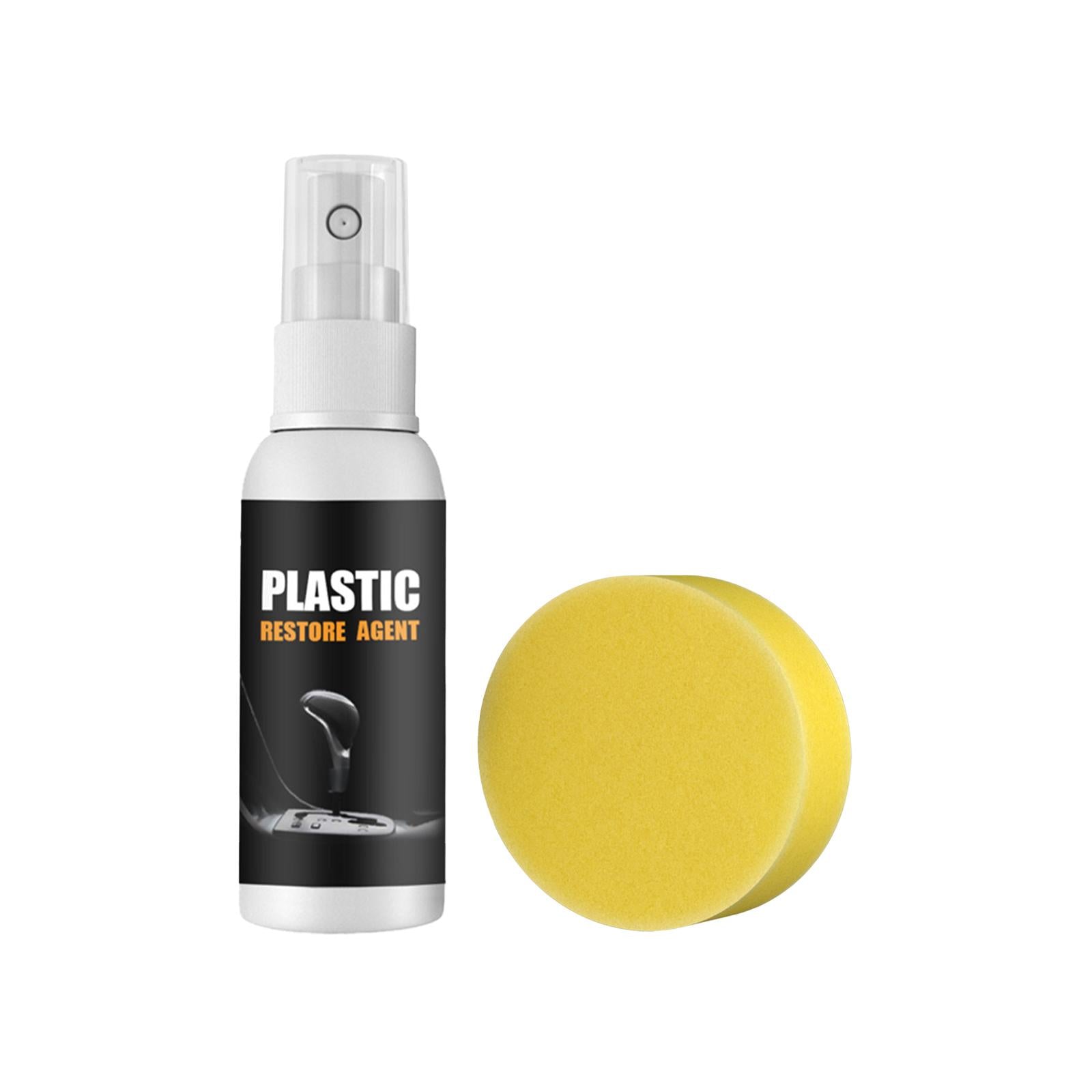 4xPlastic Restorer Car Plastic Parts Refurbish for Rubber Trim Cars Vinyl