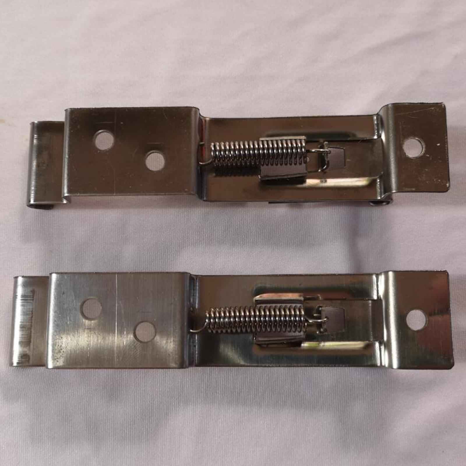 2x Cars License Plate Cover Auto Trailer Number Plate Clips for RV Quality