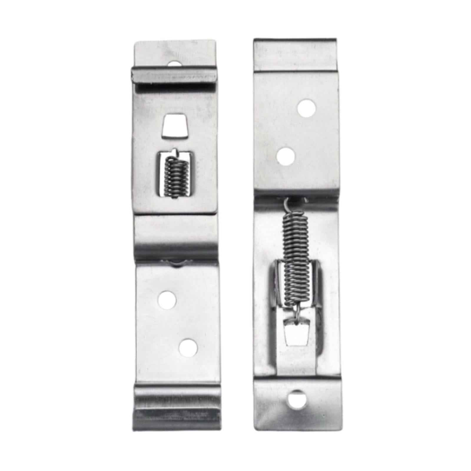 2x Cars License Plate Cover Auto Trailer Number Plate Clips for RV Quality