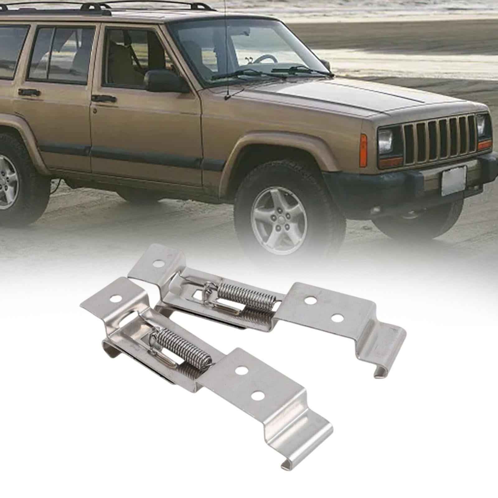 2x Cars License Plate Cover Auto Trailer Number Plate Clips for RV Quality