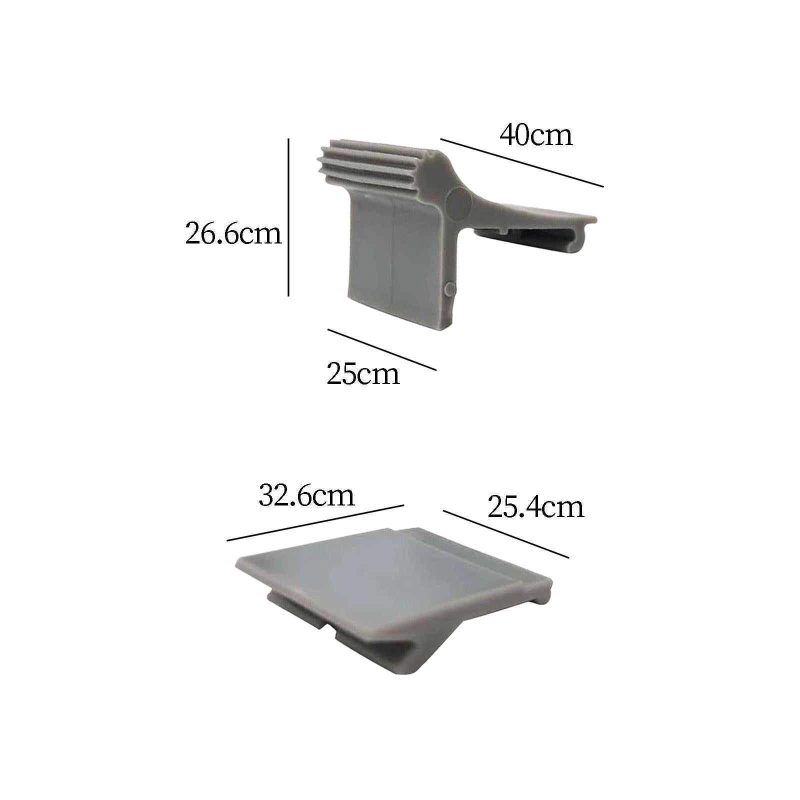 2xAwning Arm Slider Catch Set Spare Parts Assembly Easy to Install for RV