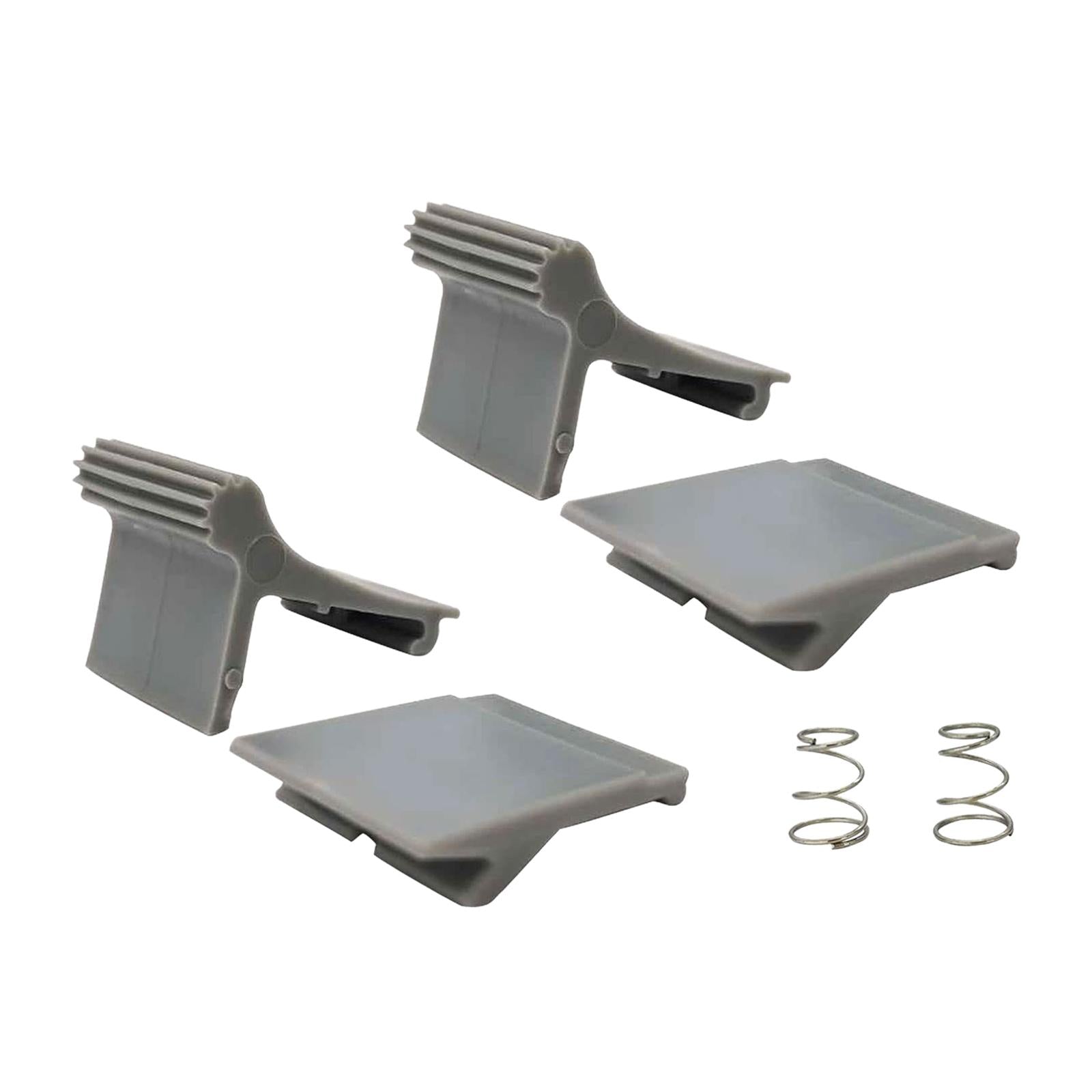 2xAwning Arm Slider Catch Set Spare Parts Assembly Easy to Install for RV
