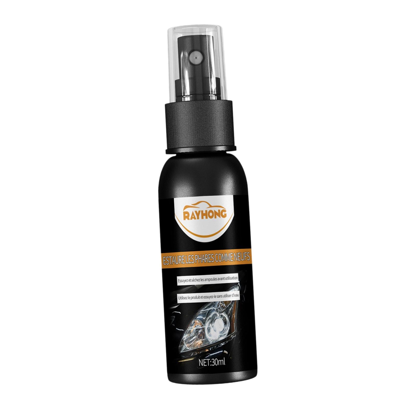 2xCar Headlight Scratch Repair Spray Polish Liquid Car Headlight Repair Fluid