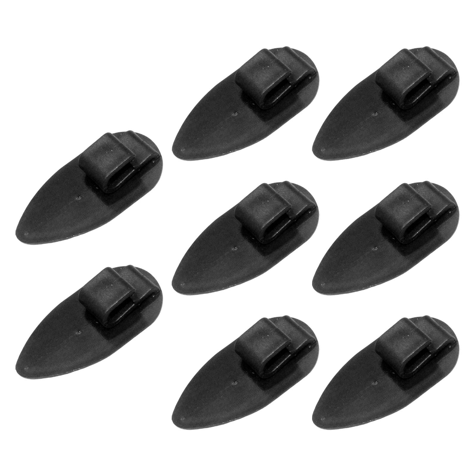 4x8x Car Floor Mat Clips Fixing Retainers for Car Mats Easy to Install