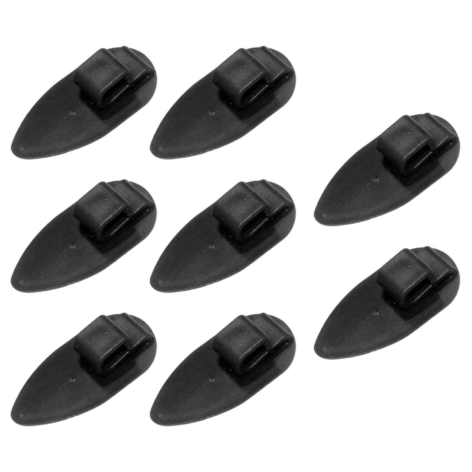 3x8x Car Floor Mat Clips Fixing Retainers for Car Mats Easy to Install