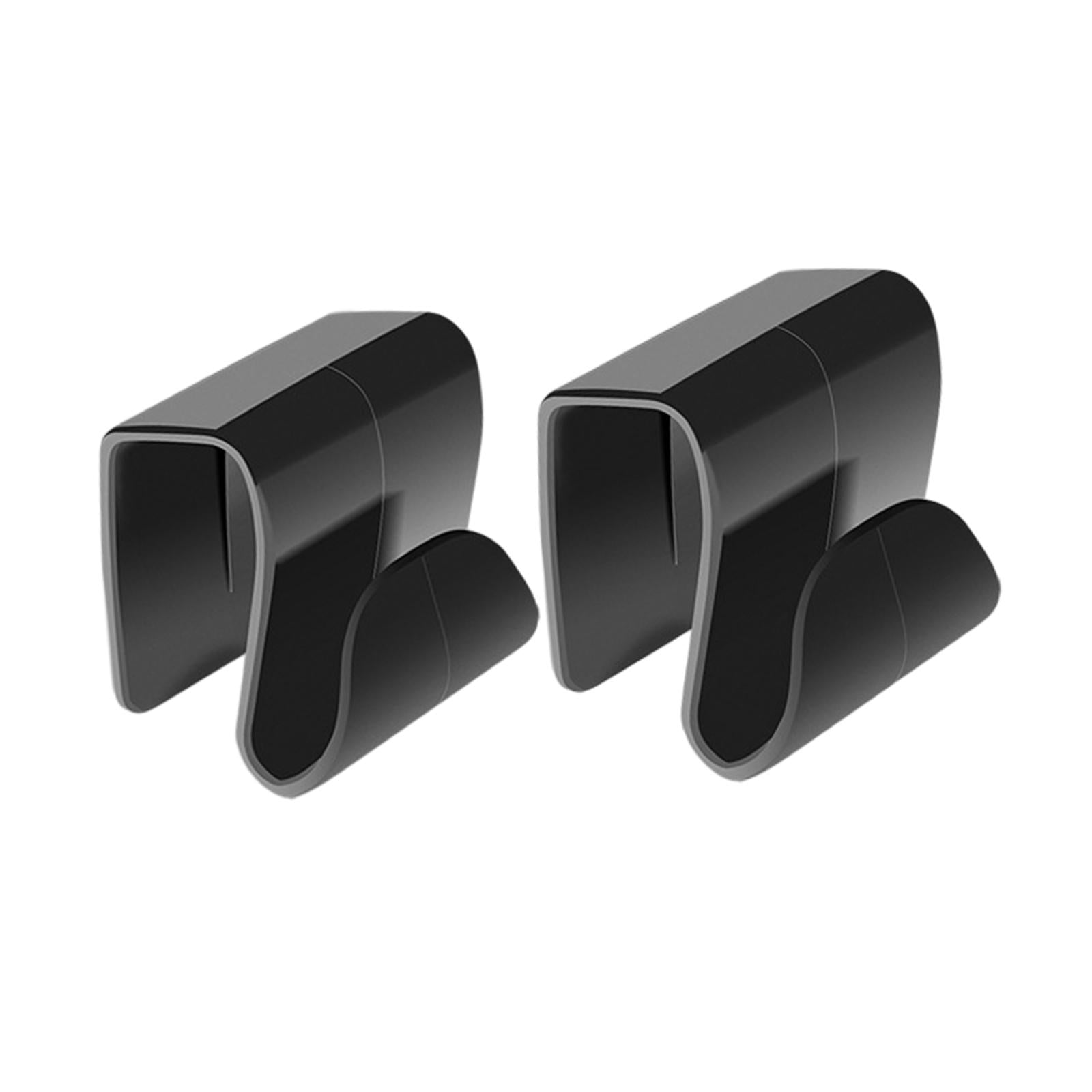 2x2Pcs Car Grocery Bag Hooks Hanger for Tesla Model 3 Model Y Accessories Thin Glove Box