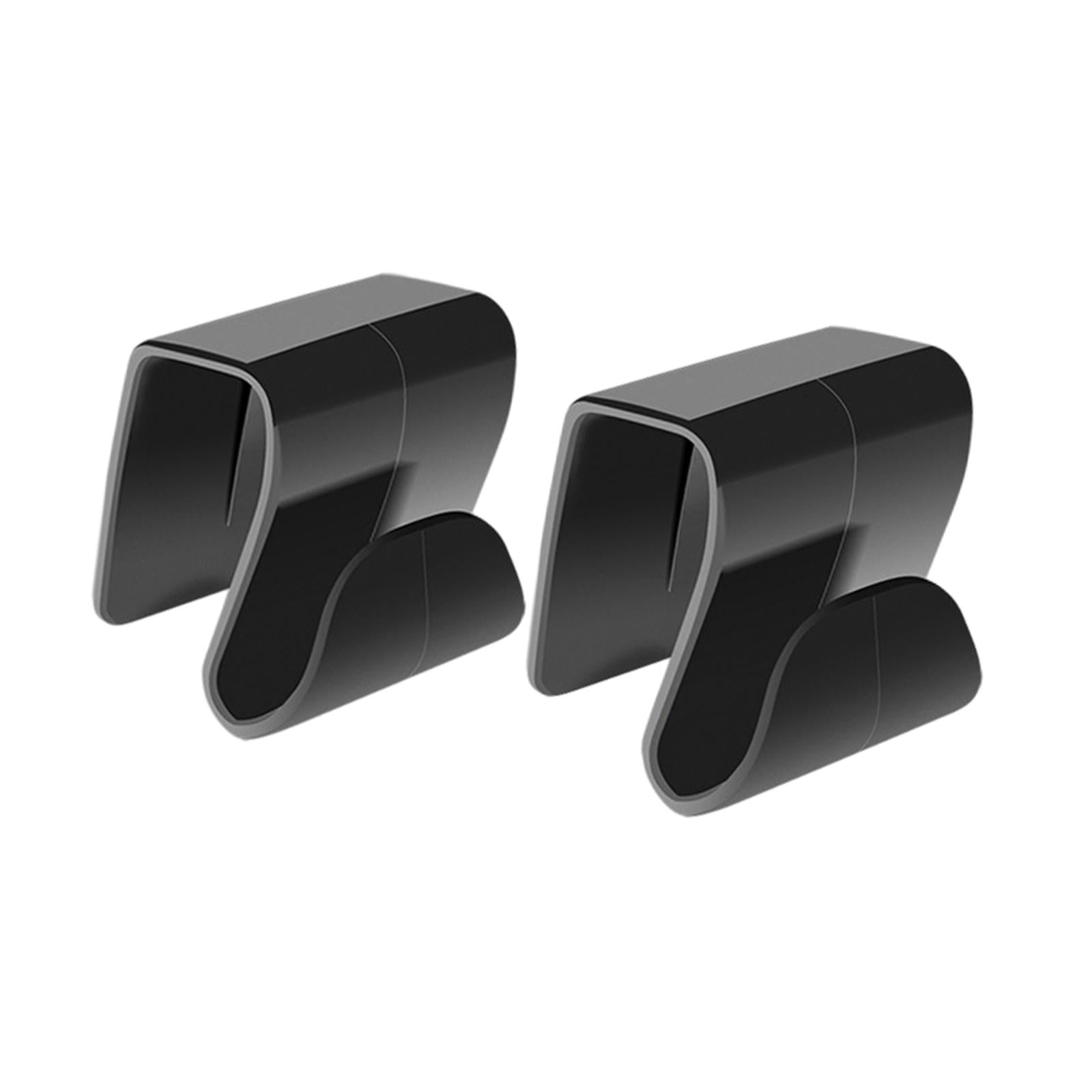 2x2Pcs Car Grocery Bag Hooks Hanger for Tesla Model 3 Model Y Accessories Thin Glove Box