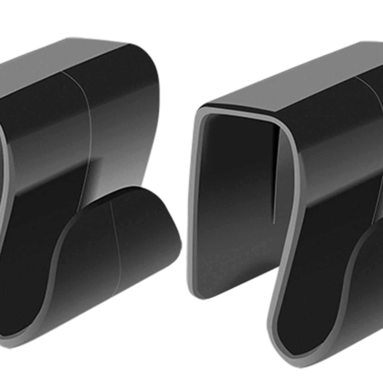 4x2Pcs Car Grocery Bag Hooks Hanger for Tesla Model 3 Model Y Accessories Thin Glove Box